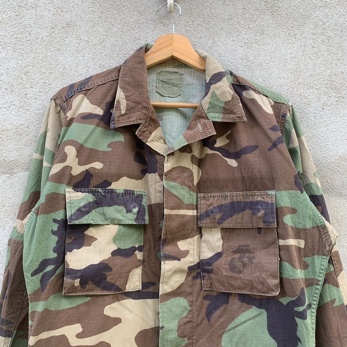 Other USMC WOODLAND RIPSTOP POPLIN VINTAGE CAMO JACKET Size US M / EU 48-50 / 2 - 2 Thumbnail