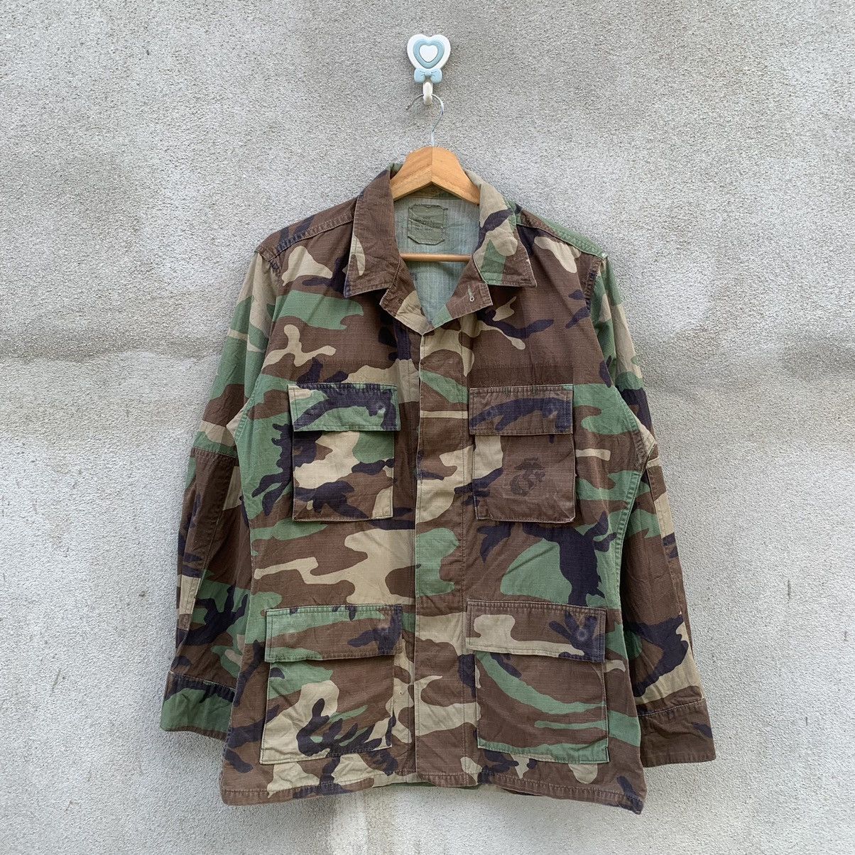 Other USMC WOODLAND RIPSTOP POPLIN VINTAGE CAMO JACKET Size US M / EU 48-50 / 2 - 1 Thumbnail