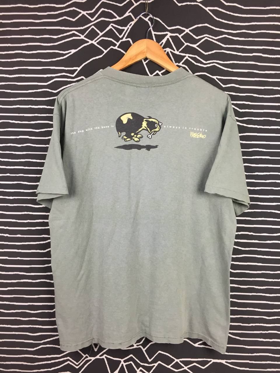 Mossimo Vtg Mossimo Skateboards Bone Graphic Tee Size US L / EU 52-54 / 3 - 3 Thumbnail