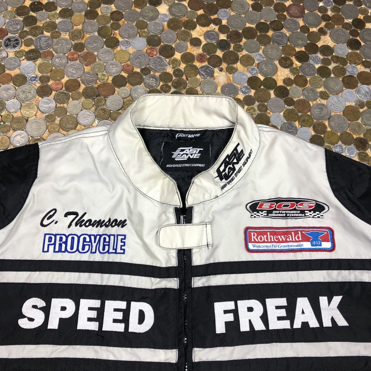 Vintage High Speed moto jacket vintage Size US XL / EU 56 / 4 - 2 Thumbnail