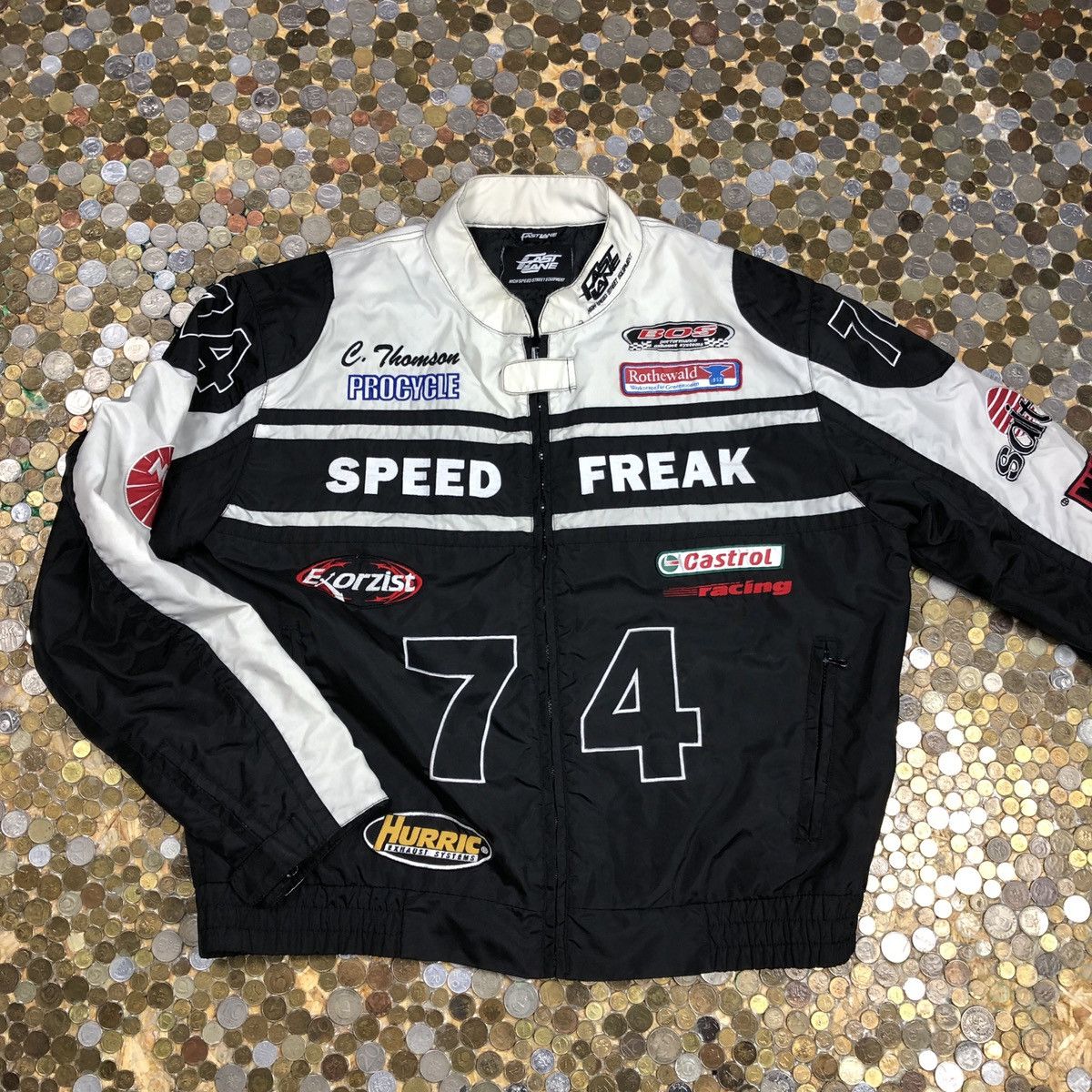 Vintage High Speed moto jacket vintage Size US XL / EU 56 / 4 - 1 Thumbnail