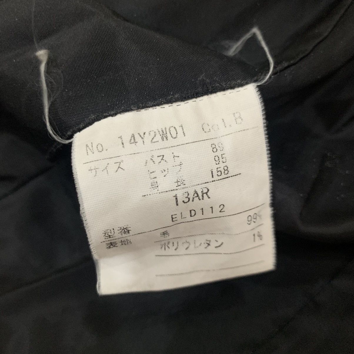 Yohji Yamamoto Sacsny Y’saccs Yohji Yamamoto Black Button Jacket Size S / US 4 / IT 40 - 6 Thumbnail