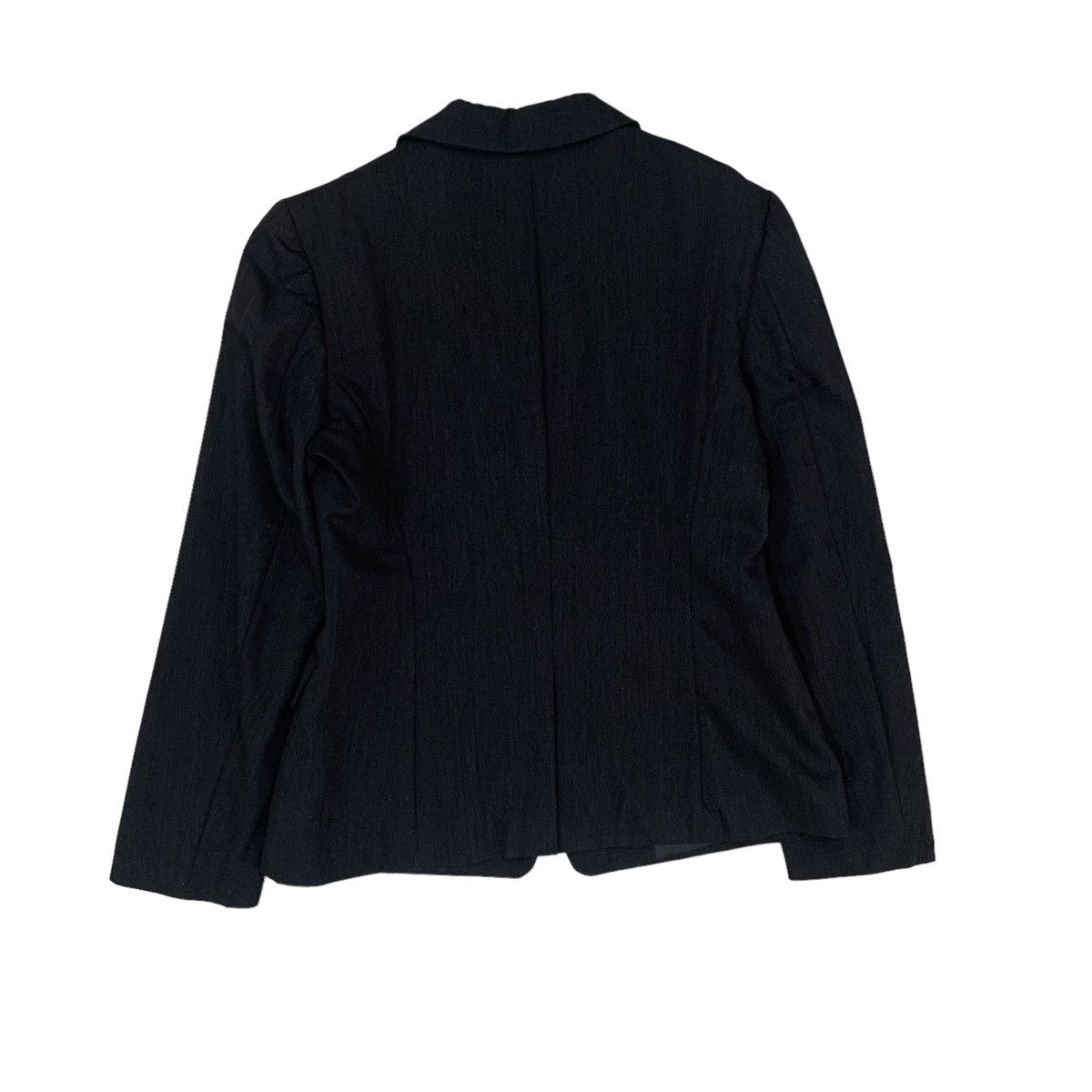 Yohji Yamamoto Sacsny Y’saccs Yohji Yamamoto Black Button Jacket Size S / US 4 / IT 40 - 2 Thumbnail