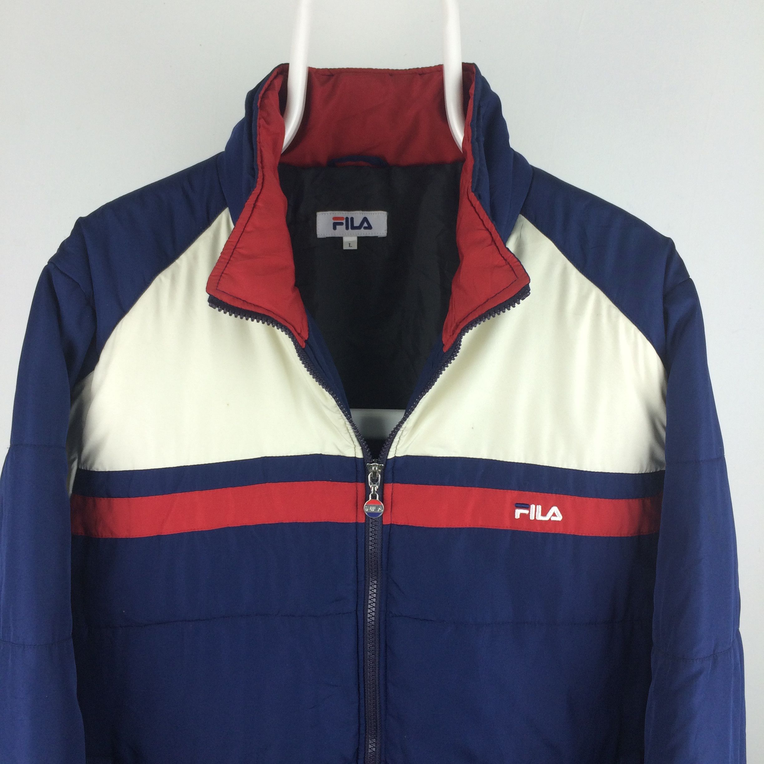 Fila Z100 VTG 90s FILA PUFFY JACKET Size US L / EU 52-54 / 3 - 2 Thumbnail