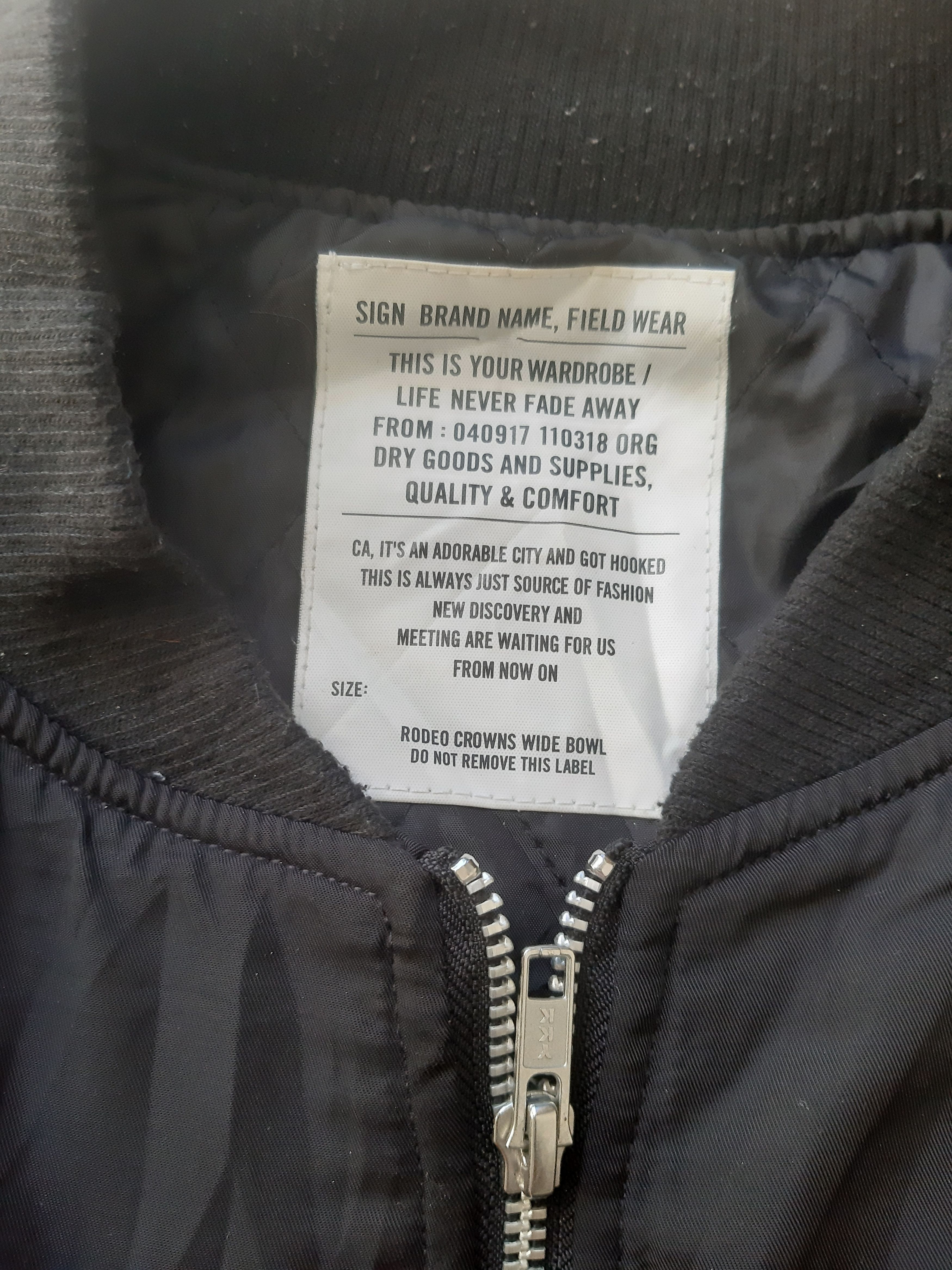Japanese Brand Rare Rodeo Crowns 15th Anniversary Bomber Jacket Big Logo Size US L / EU 52-54 / 3 - 5 Thumbnail