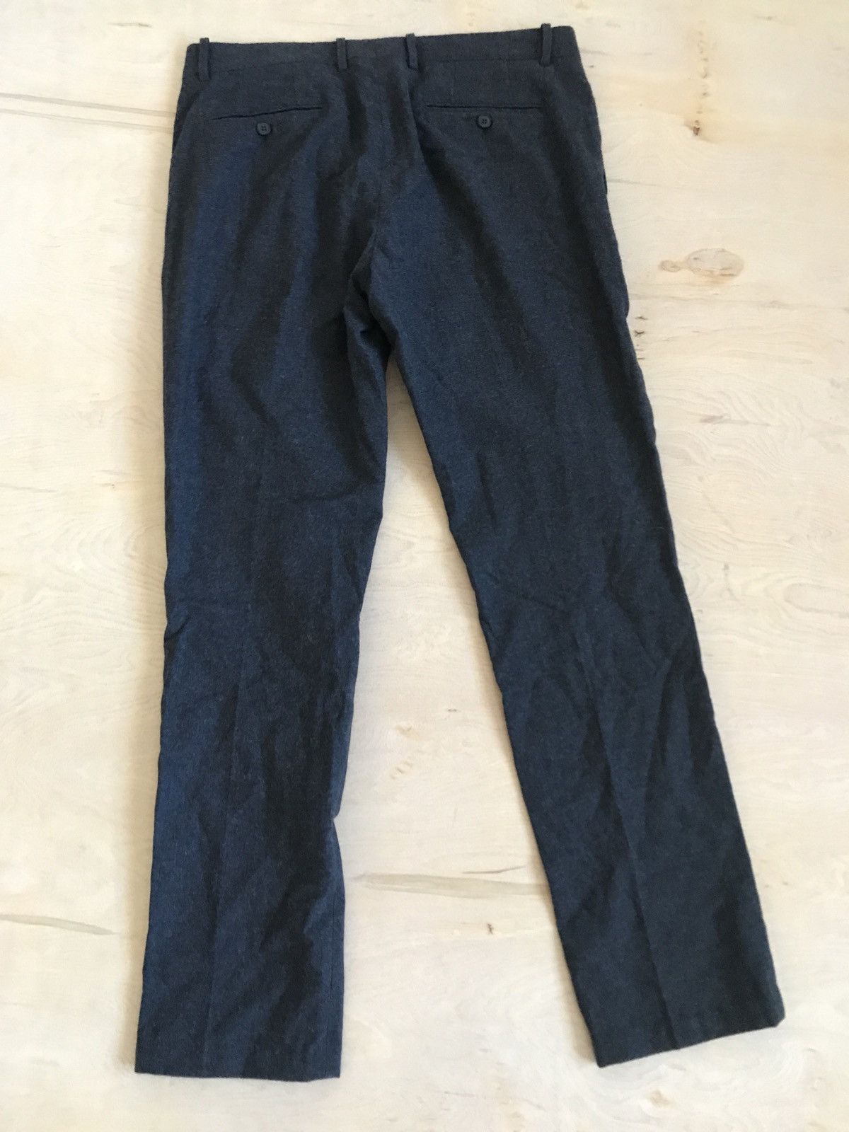 Marni Flat Front Wool Blend Button Front Trousers Size US 34 / EU 50 - 2 Thumbnail