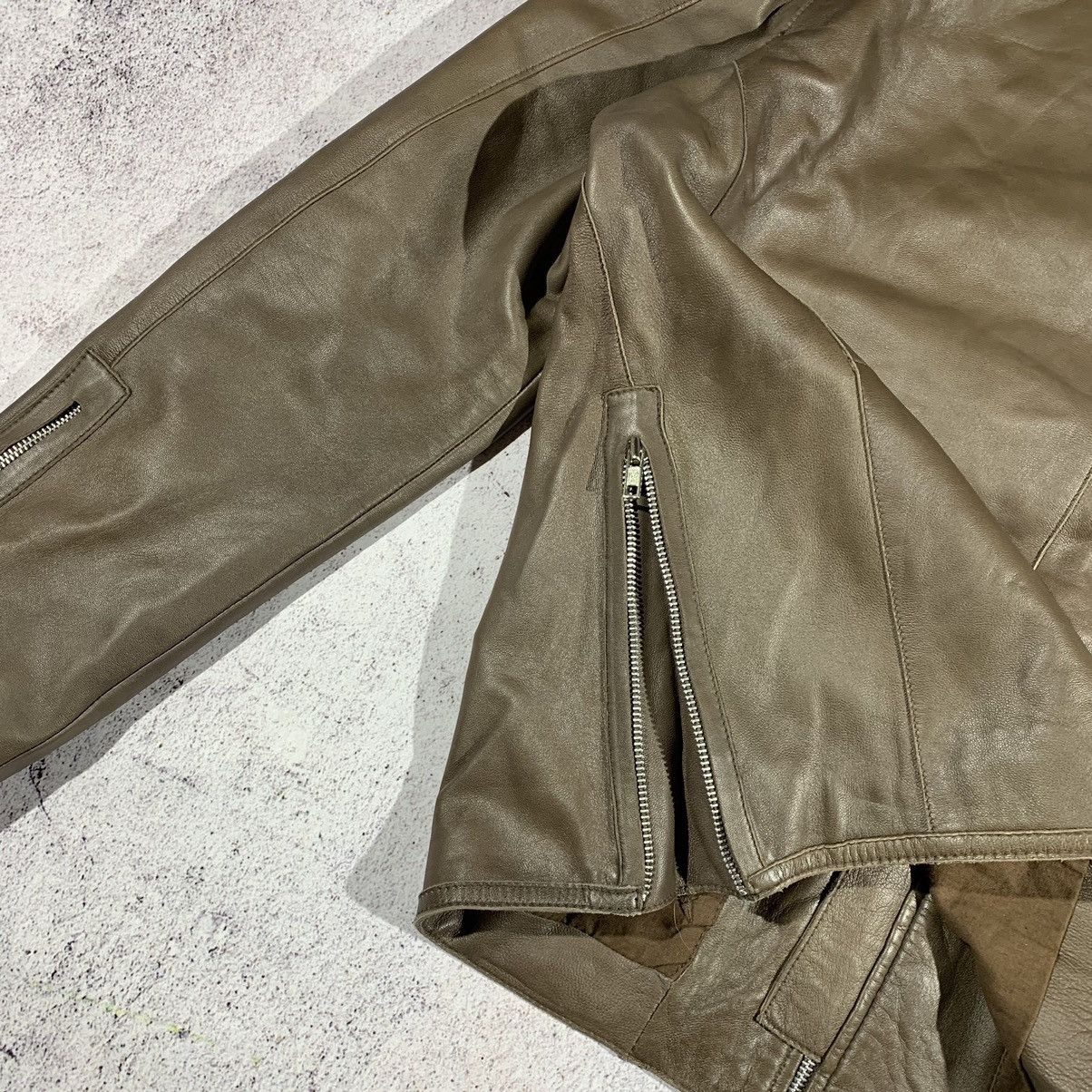 Genuine Leather × Reiss Reiss Biker Lether Jacket Size US L / EU 52-54 / 3 - 13 Thumbnail
