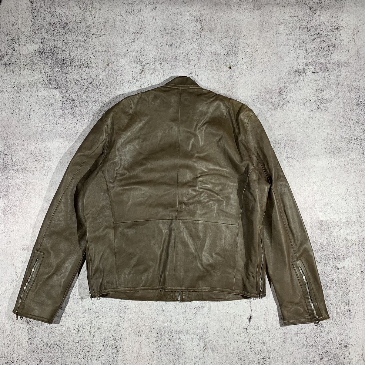 Genuine Leather × Reiss Reiss Biker Lether Jacket Size US L / EU 52-54 / 3 - 12 Thumbnail