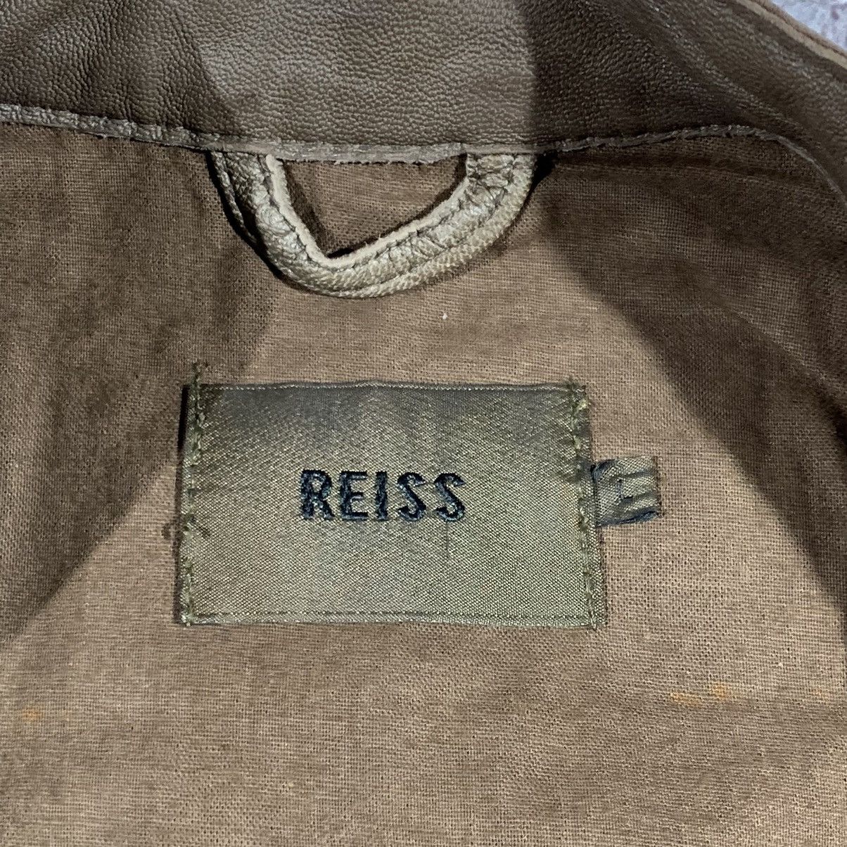 Genuine Leather × Reiss Reiss Biker Lether Jacket Size US L / EU 52-54 / 3 - 9 Thumbnail