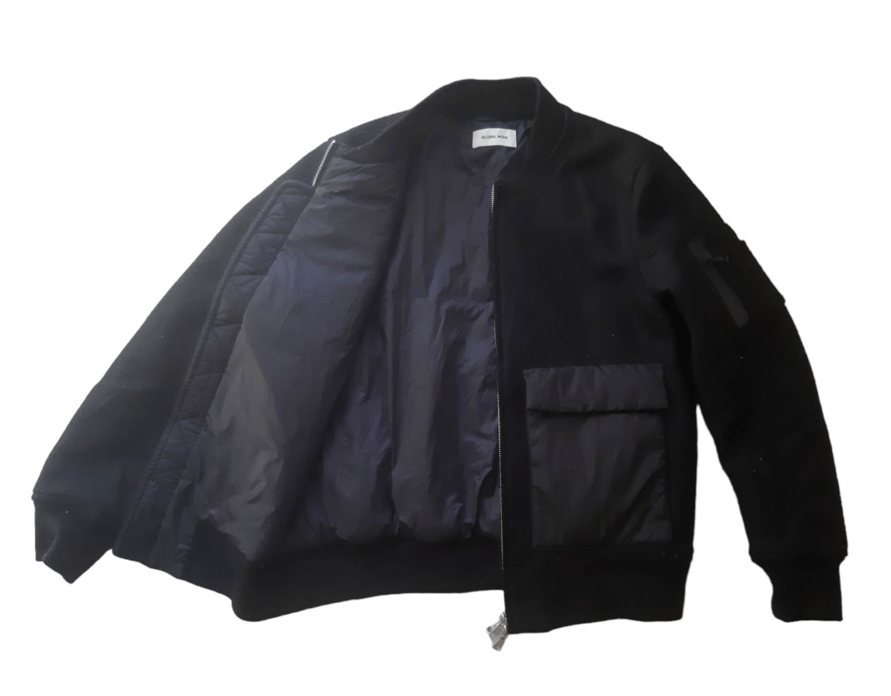 Japanese Brand Global Work Bomber Jacket Size US M / EU 48-50 / 2 - 3 Thumbnail