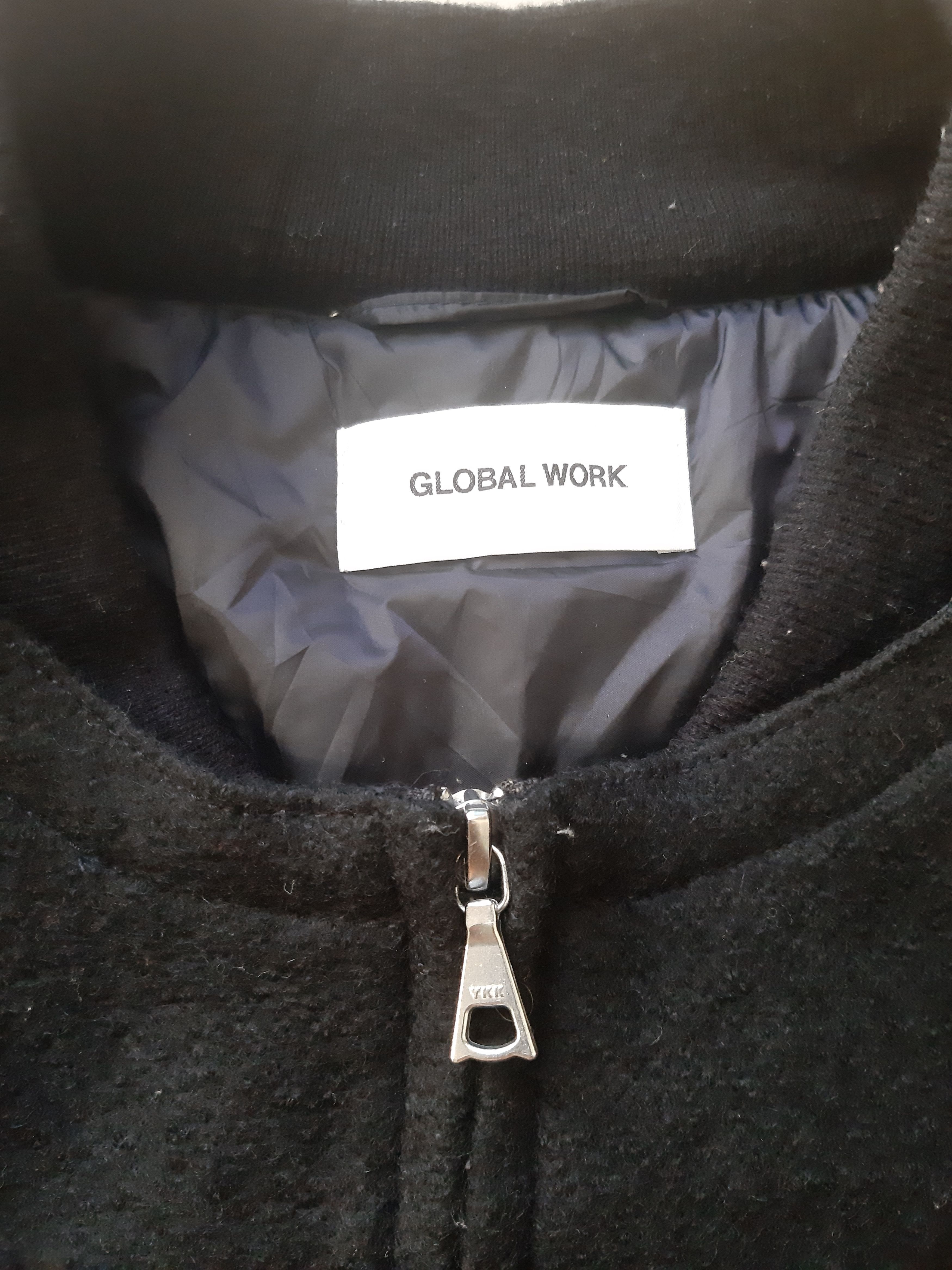 Japanese Brand Global Work Bomber Jacket Size US M / EU 48-50 / 2 - 6 Thumbnail