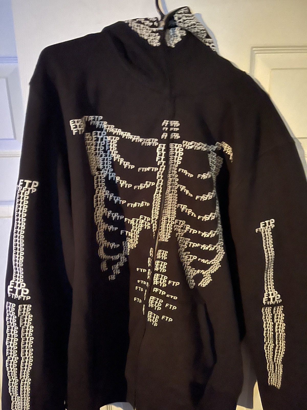 FTP FULL SKELTON HOODIE top