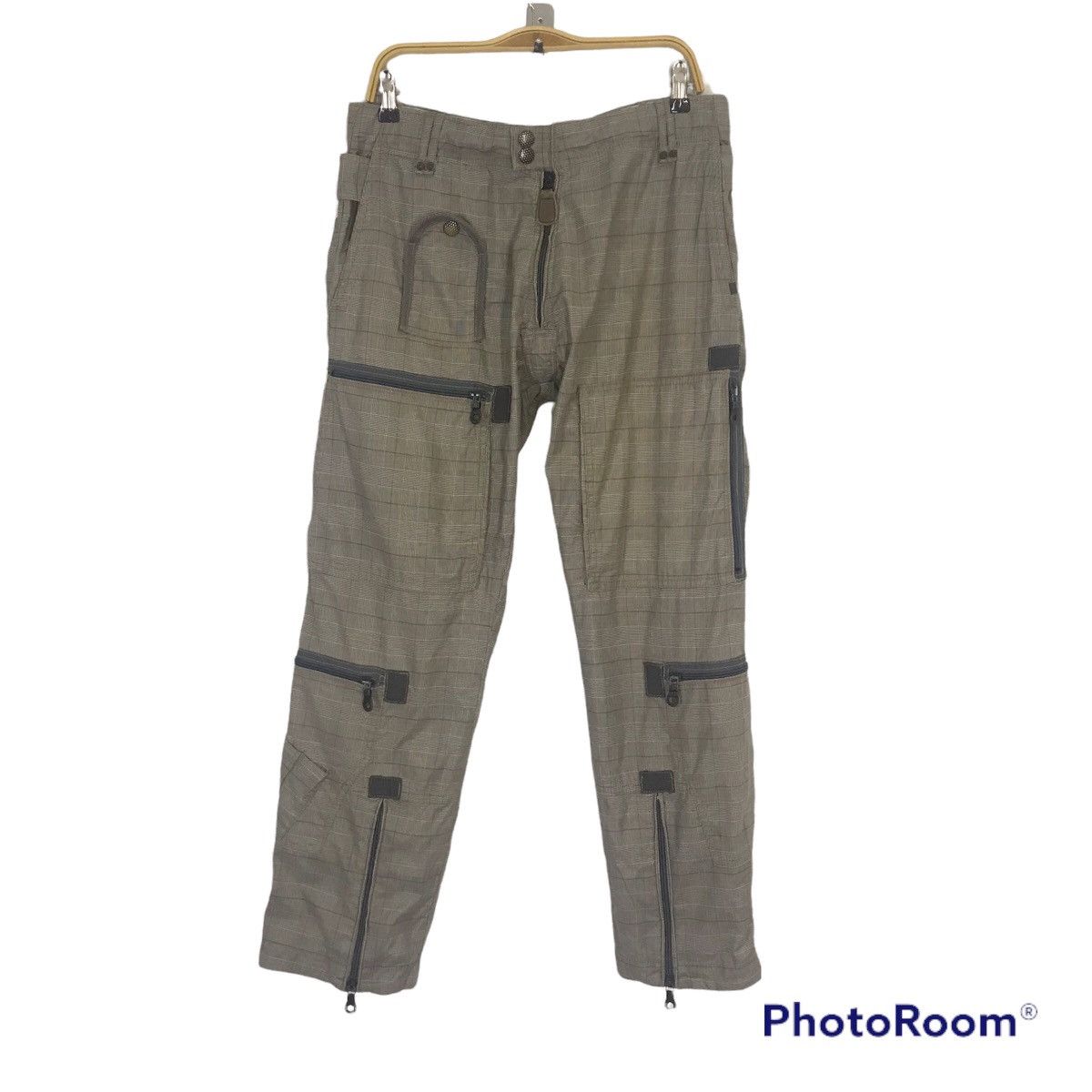 DIESEL CARGO FULL ZIP BONDAGE PANTS