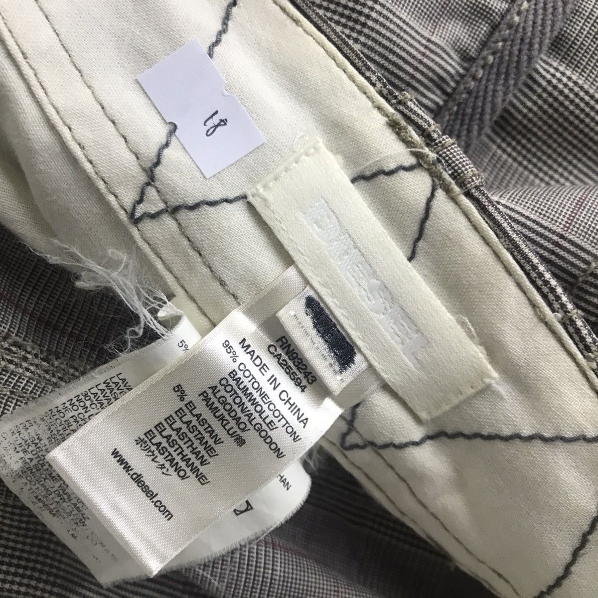 Diesel DIESEL CARGO FULL ZIP BONDAGE PANTS Size US 30 / EU 46 - 19 Thumbnail