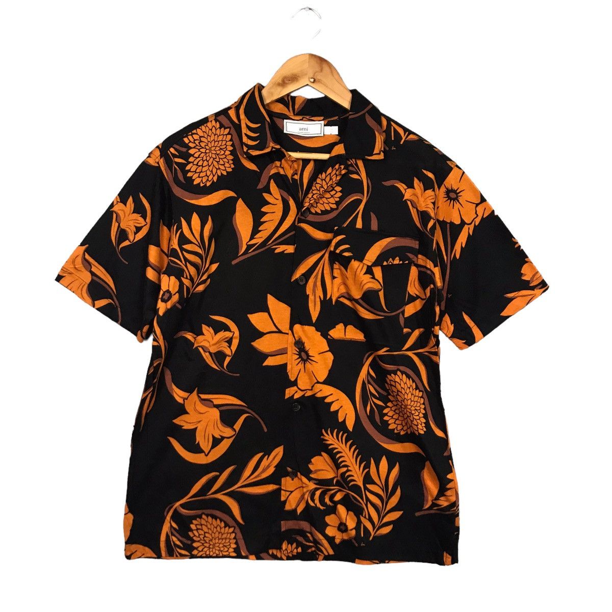 AMI Rare🔥AMI HAWAII BUTTON UP SHIRT Size US M / EU 48-50 / 2 - 1 Thumbnail