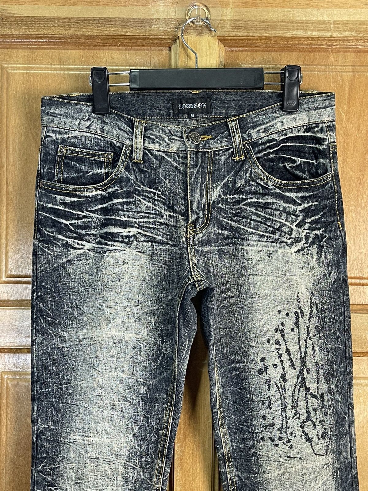 Japanese Brand Special Design Like Kapital By Lowbox Denim Size US 32 / EU 48 - 2 Thumbnail