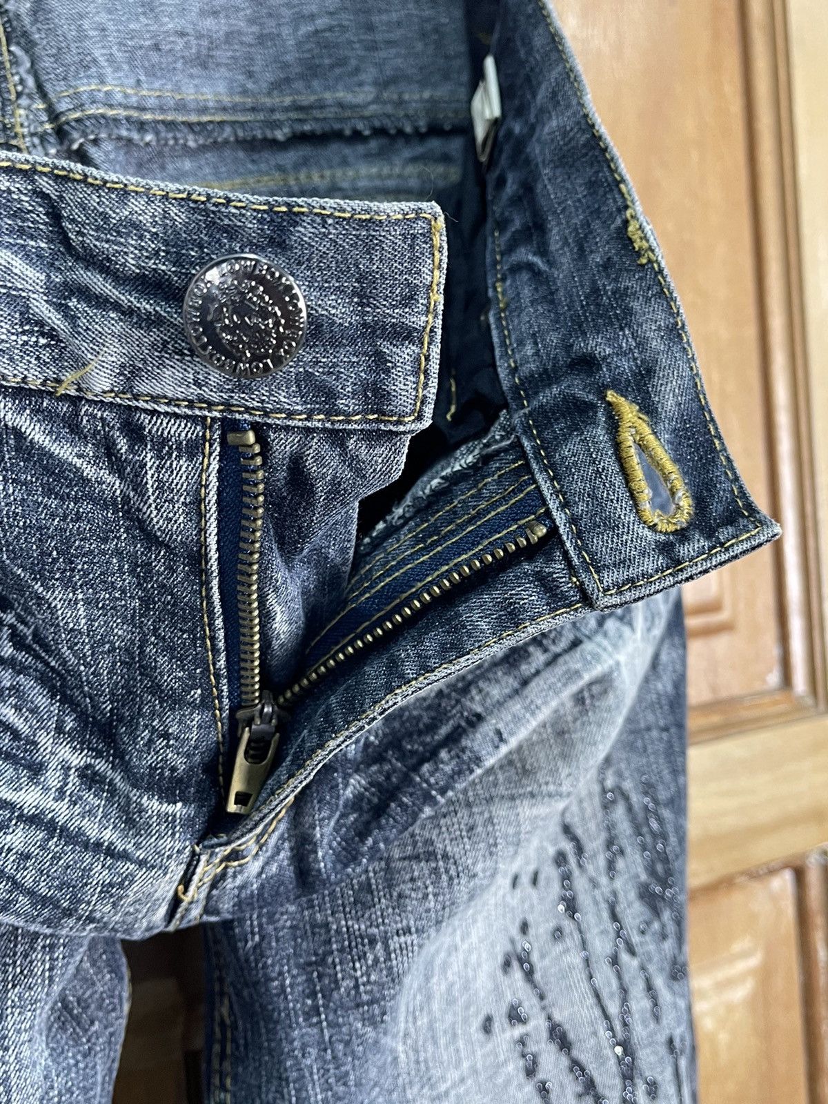 Japanese Brand Special Design Like Kapital By Lowbox Denim Size US 32 / EU 48 - 9 Thumbnail
