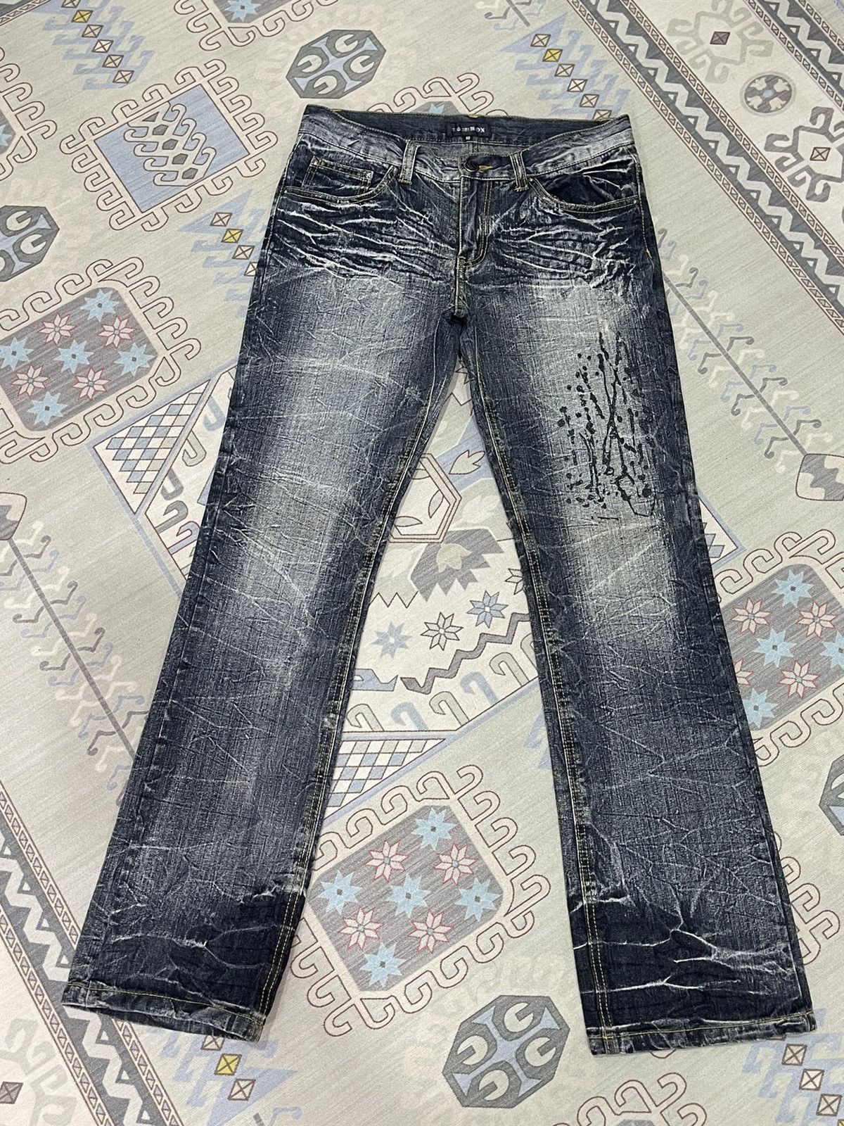 Japanese Brand Special Design Like Kapital By Lowbox Denim Size US 32 / EU 48 - 15 Thumbnail