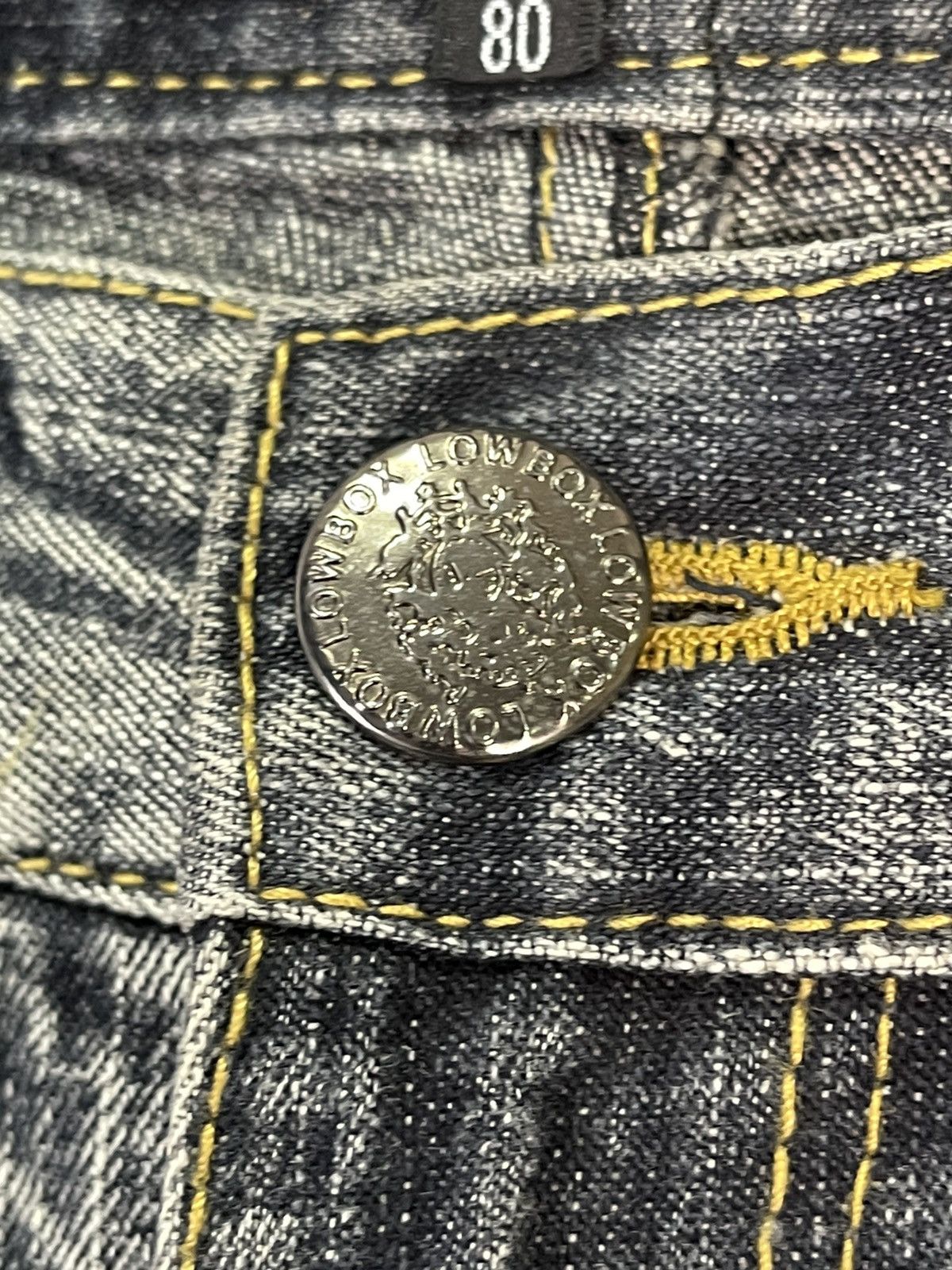 Japanese Brand Special Design Like Kapital By Lowbox Denim Size US 32 / EU 48 - 5 Thumbnail