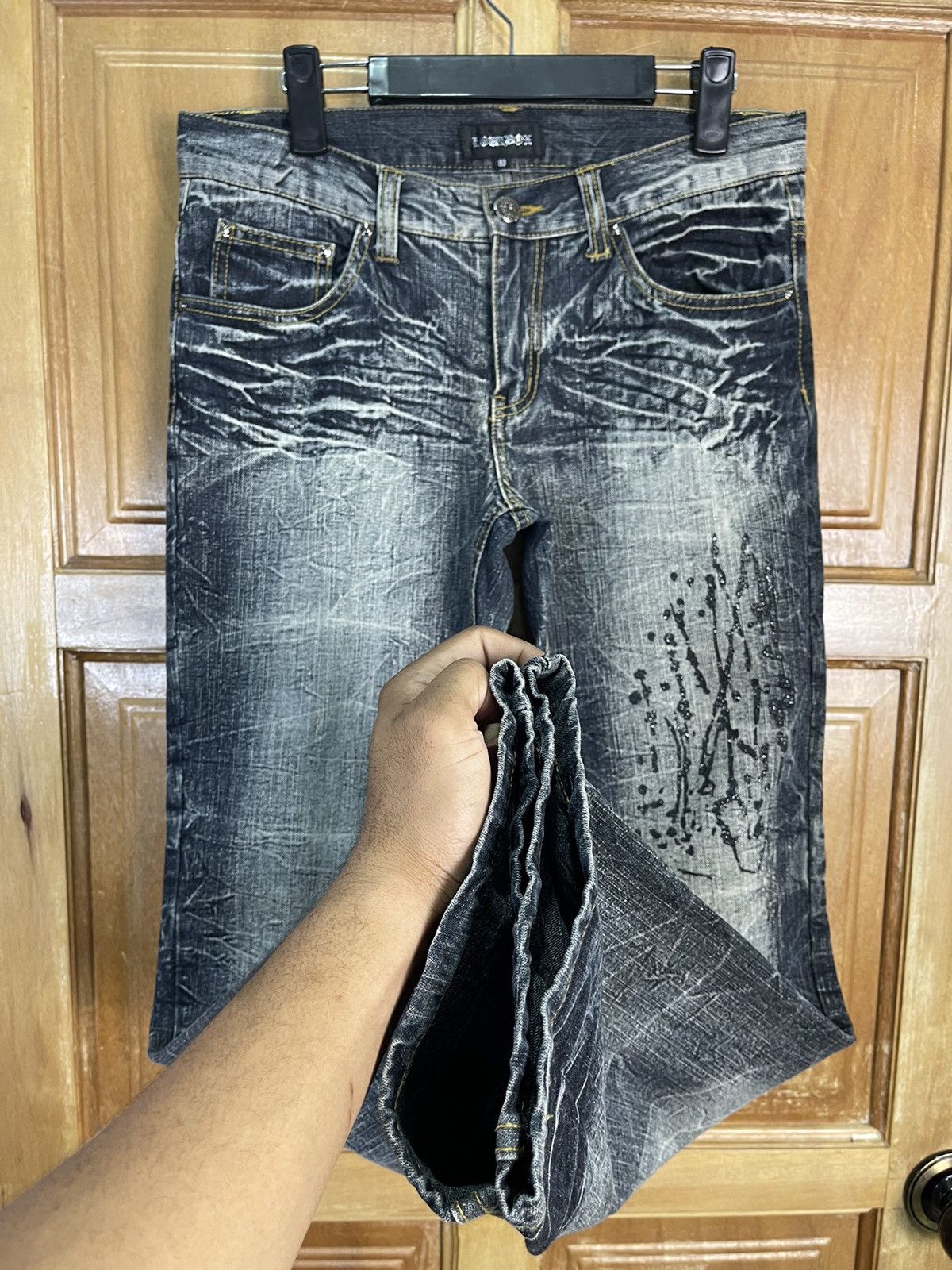 Japanese Brand Special Design Like Kapital By Lowbox Denim Size US 32 / EU 48 - 6 Thumbnail