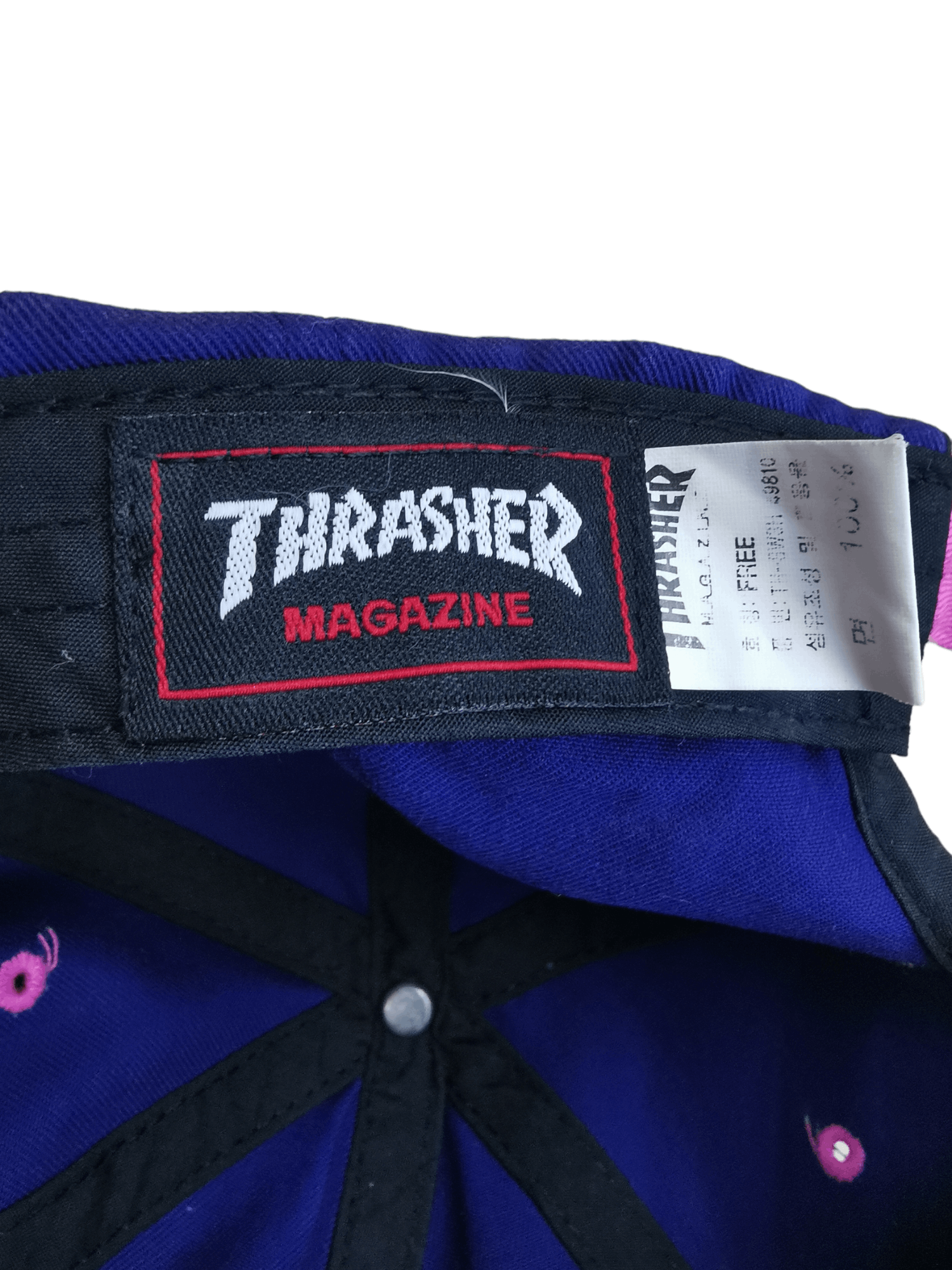 Thrasher THRASHER MAGAZINE SKATEGANG HAT CAP Size ONE SIZE - 5 Thumbnail