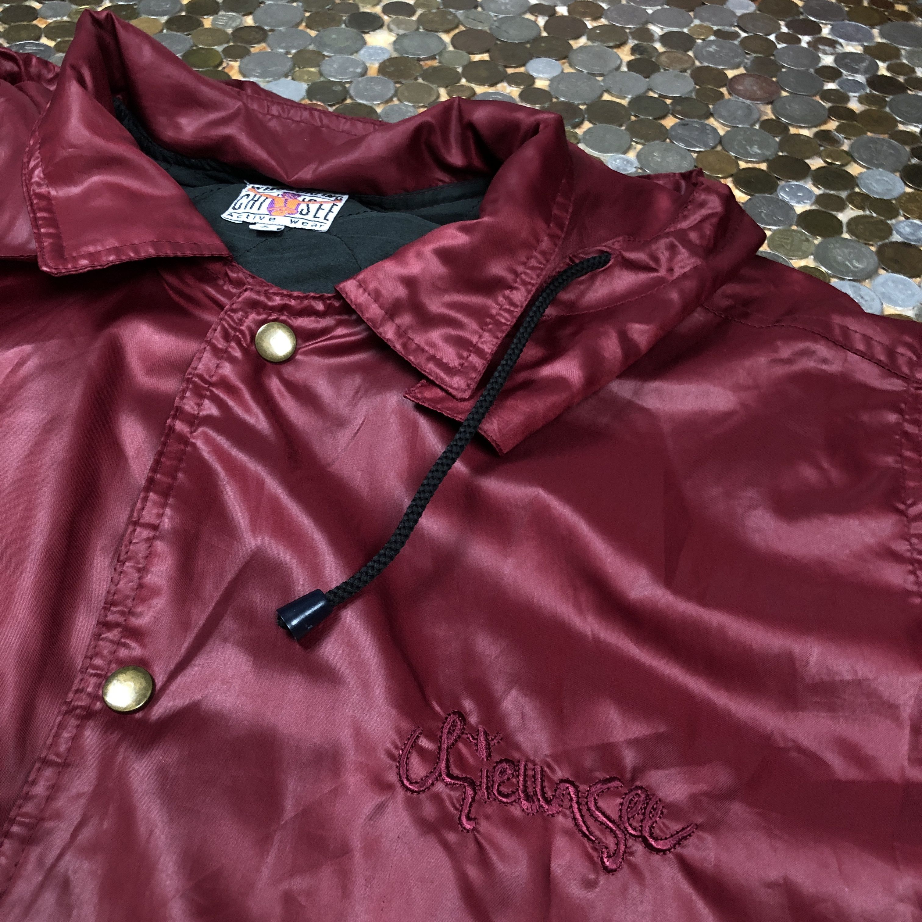 Vintage Chiemsee Vintage light jacket big logo on back 90's Size US L / EU 52-54 / 3 - 4 Thumbnail