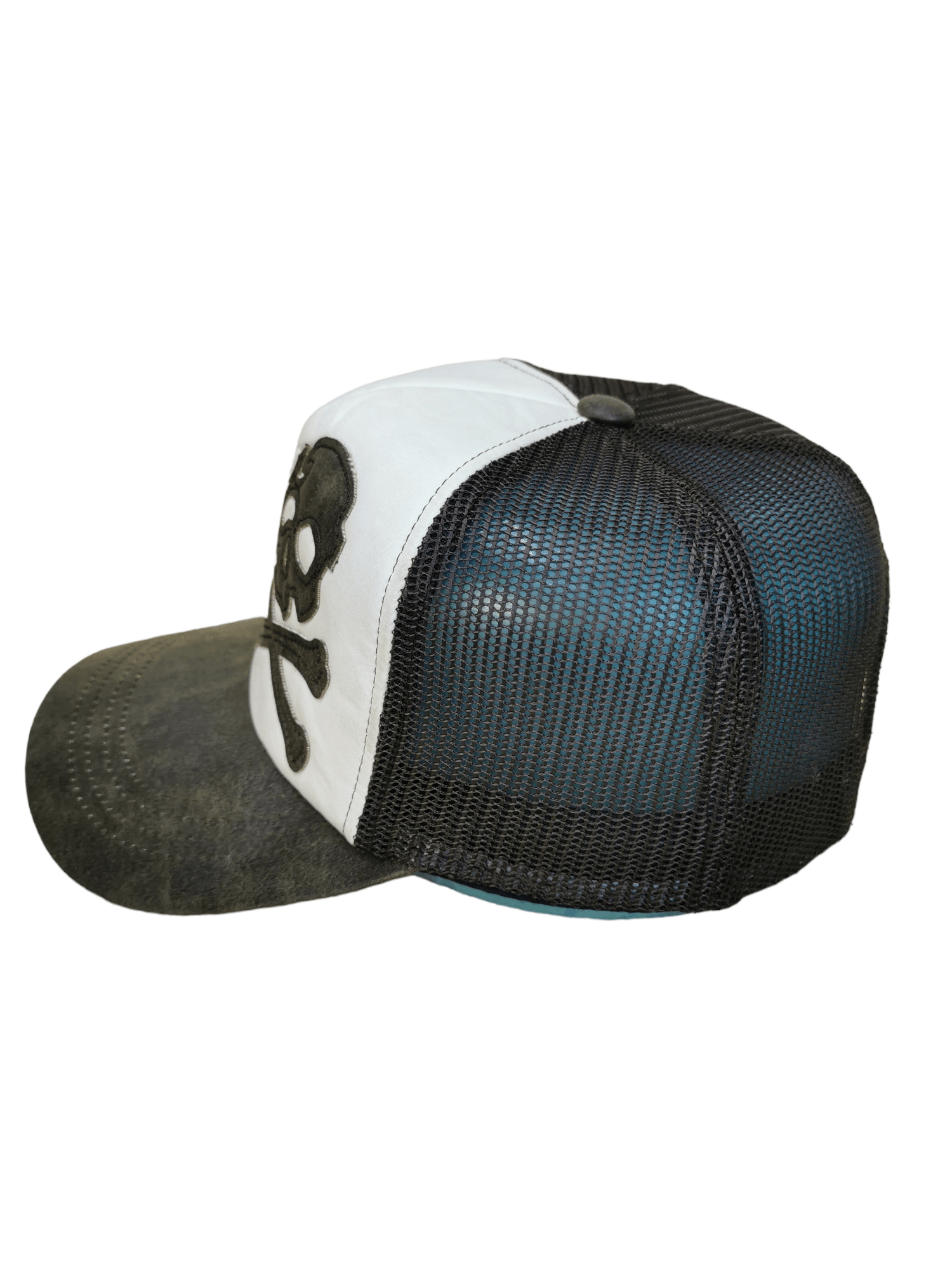 Designer × Seditionaries SEDITIONARIES SKULLS LEATHER DESIGNER HAT CAP Size ONE SIZE - 3 Thumbnail