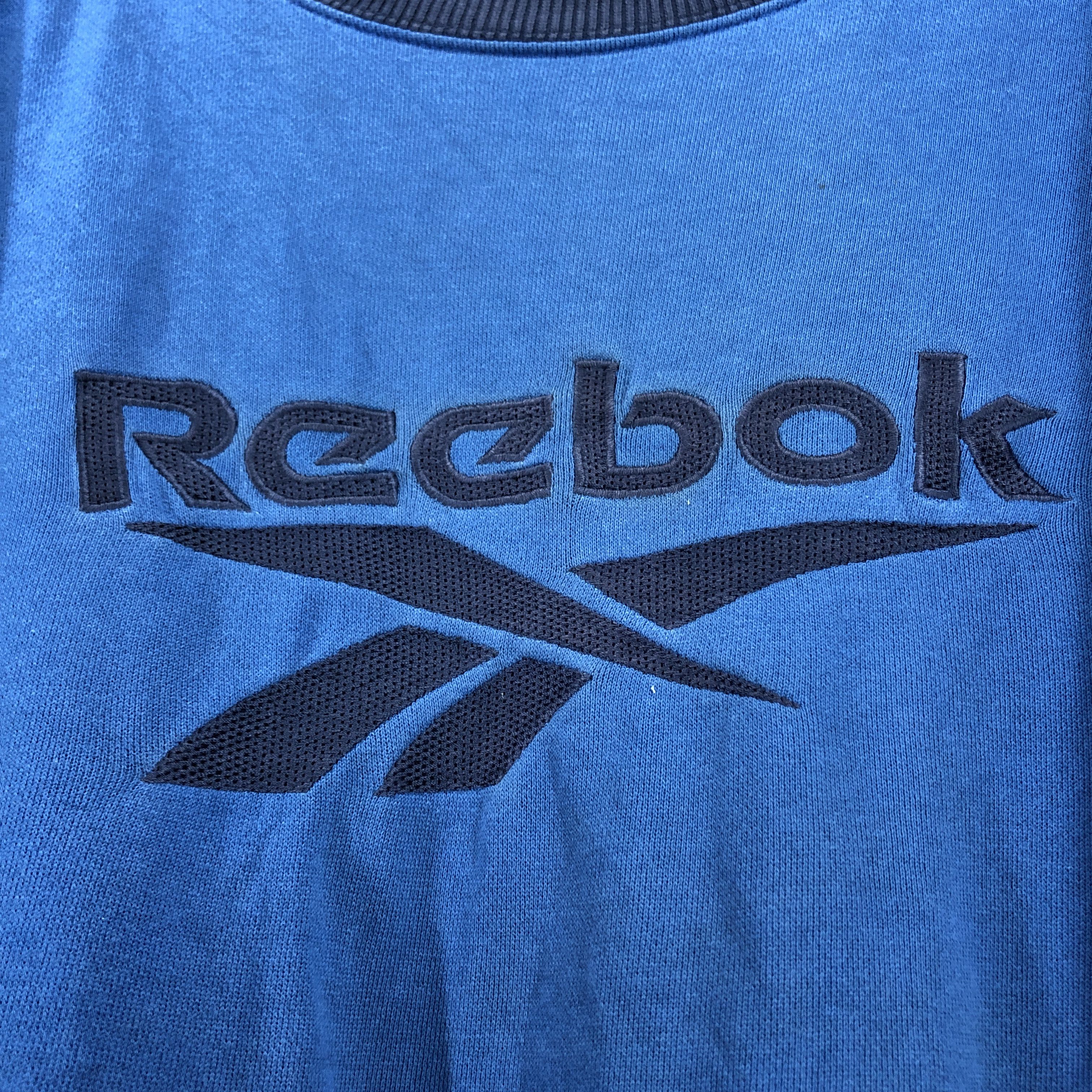 Reebok Vintage REEBOK Crew Neck Sweatshirt #0725/AF Size US L / EU 52-54 / 3 - 3 Thumbnail