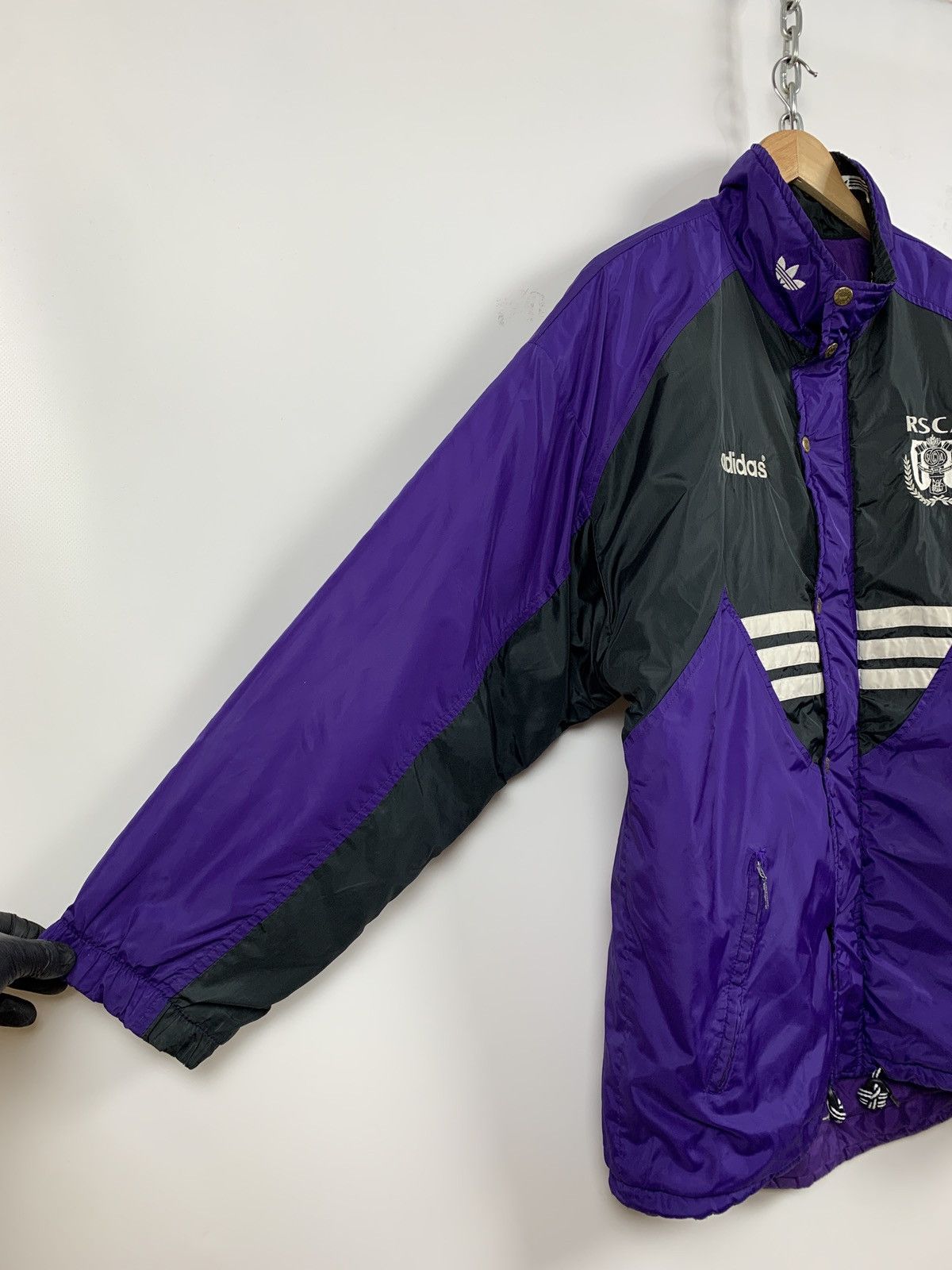 Adidas Vintage 1994-95 Adidas RSC Anderlecht Coat Jacket Size US M / EU 48-50 / 2 - 9 Thumbnail