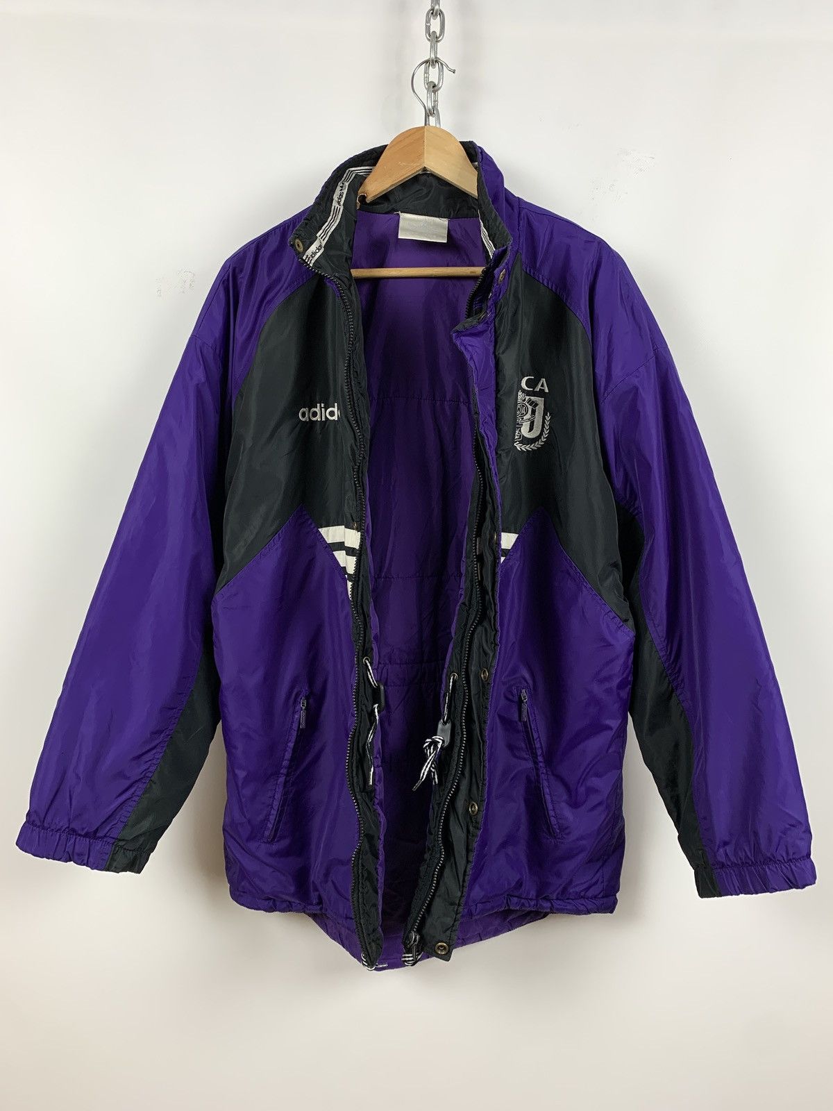 Adidas Vintage 1994-95 Adidas RSC Anderlecht Coat Jacket Size US M / EU 48-50 / 2 - 2 Thumbnail