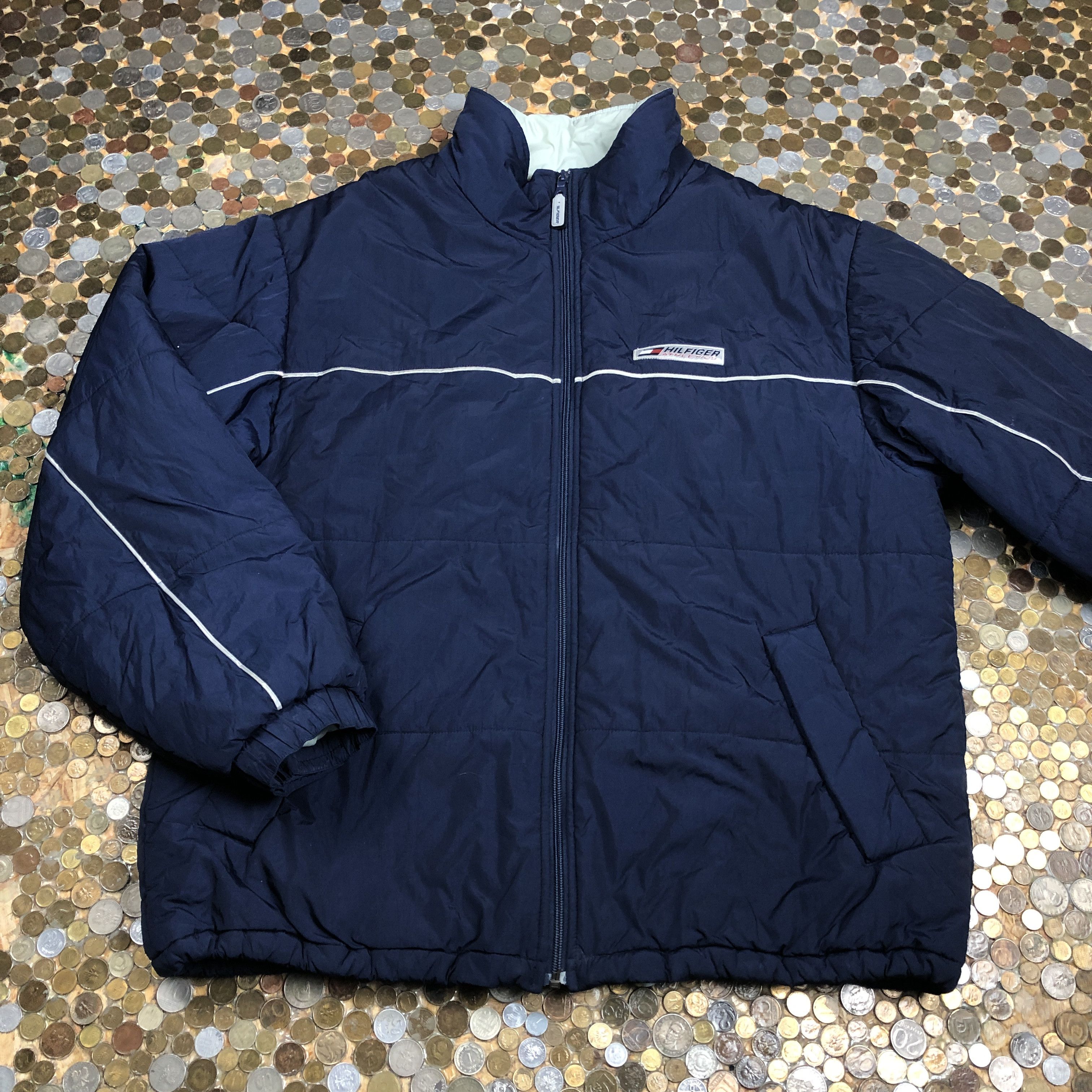 Tommy Hilfiger Tommy Hilfiger Puffer warm winter jacket 90's Size US L / EU 52-54 / 3 - 1 Thumbnail