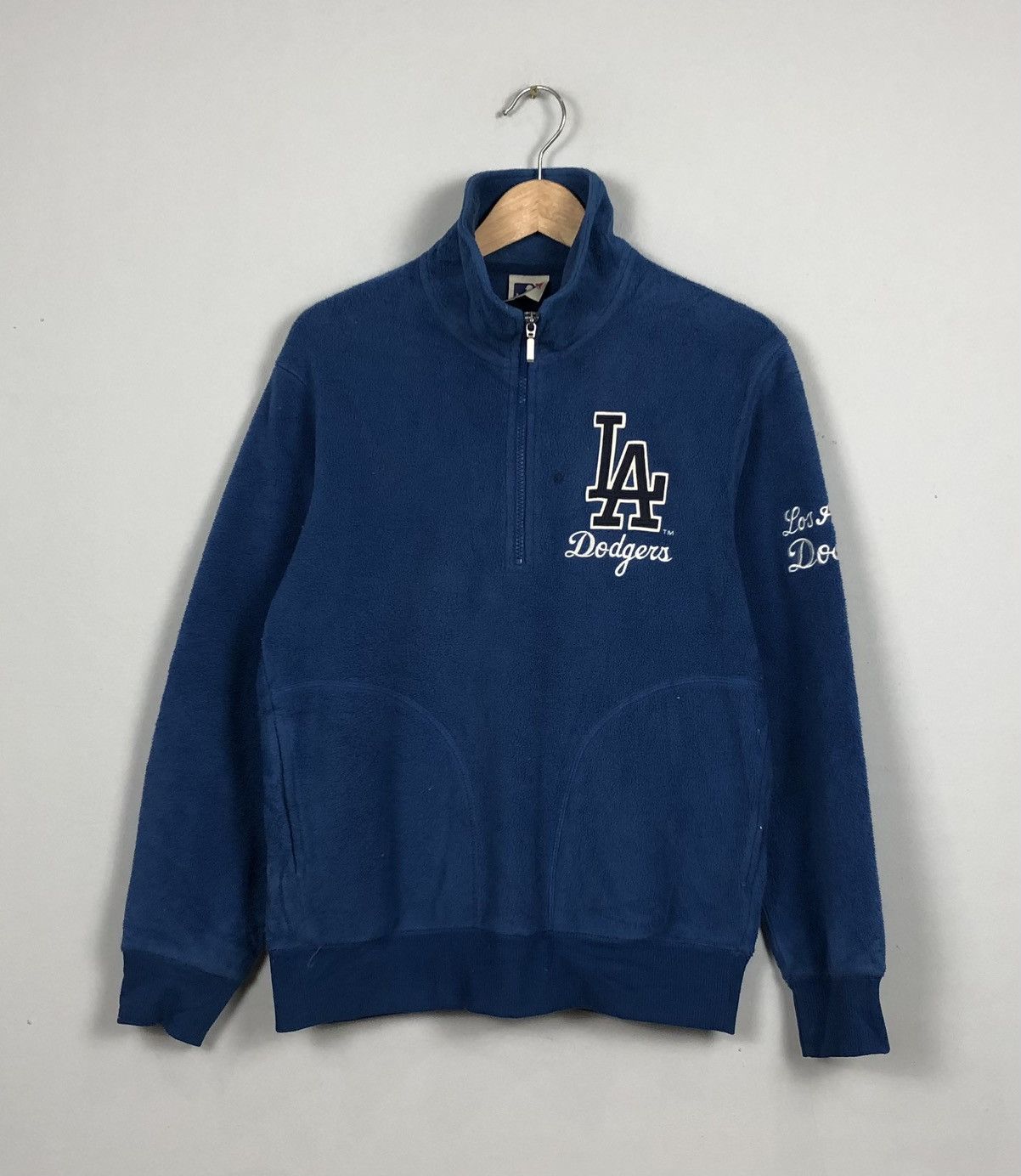 MLB Major league baseball La Dodger Fleece Jacket Size US M / EU 48-50 / 2 - 1 Thumbnail