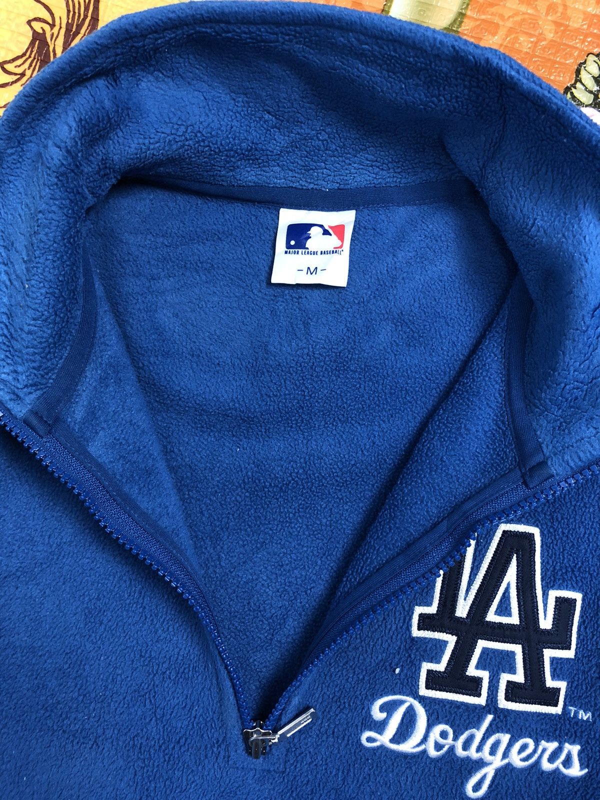MLB Major league baseball La Dodger Fleece Jacket Size US M / EU 48-50 / 2 - 9 Thumbnail