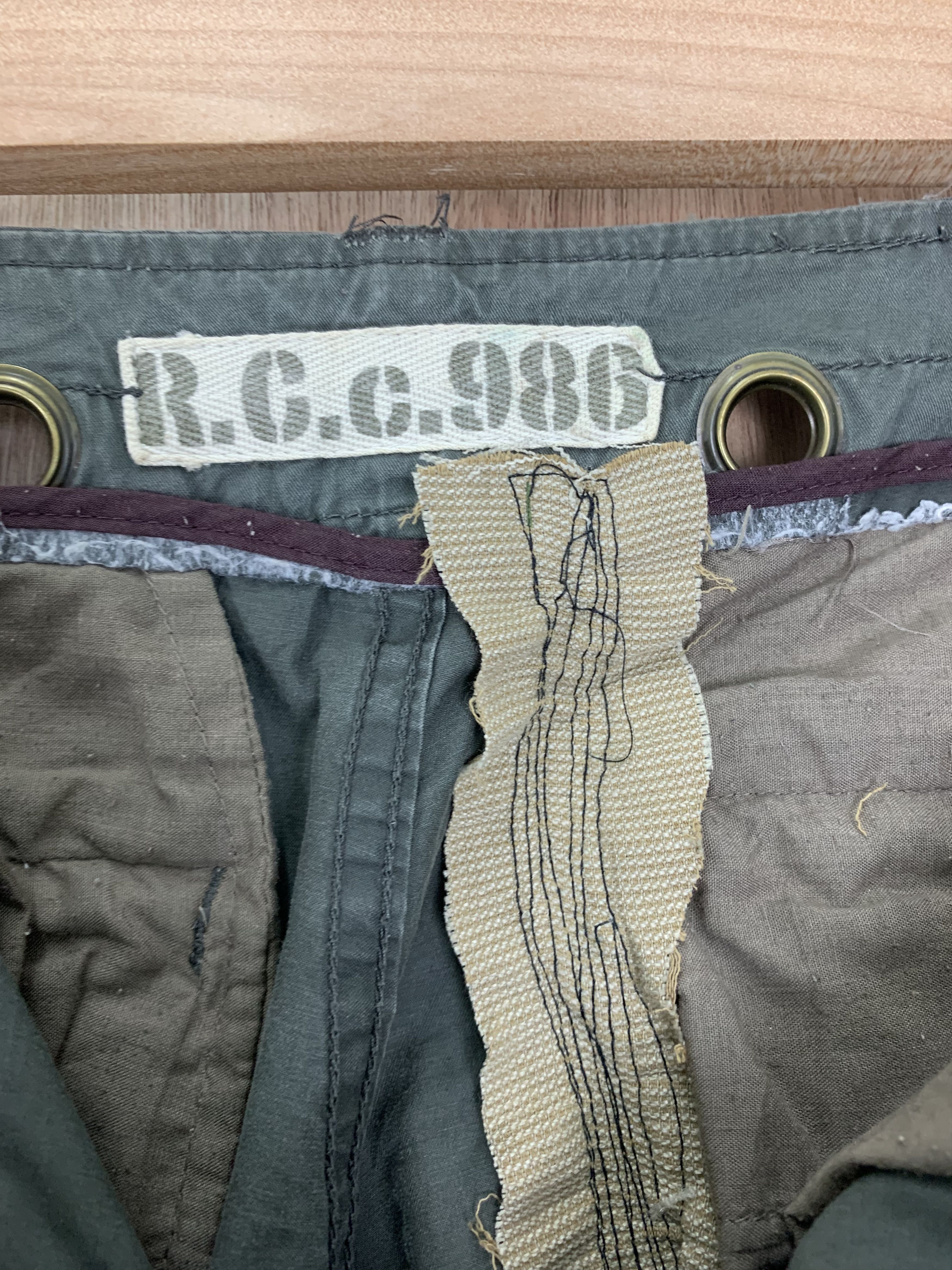 Japanese Brand Cargo Pants RCC Multipocket Seditionaries Japanese Branded Size US 31 - 17 Thumbnail