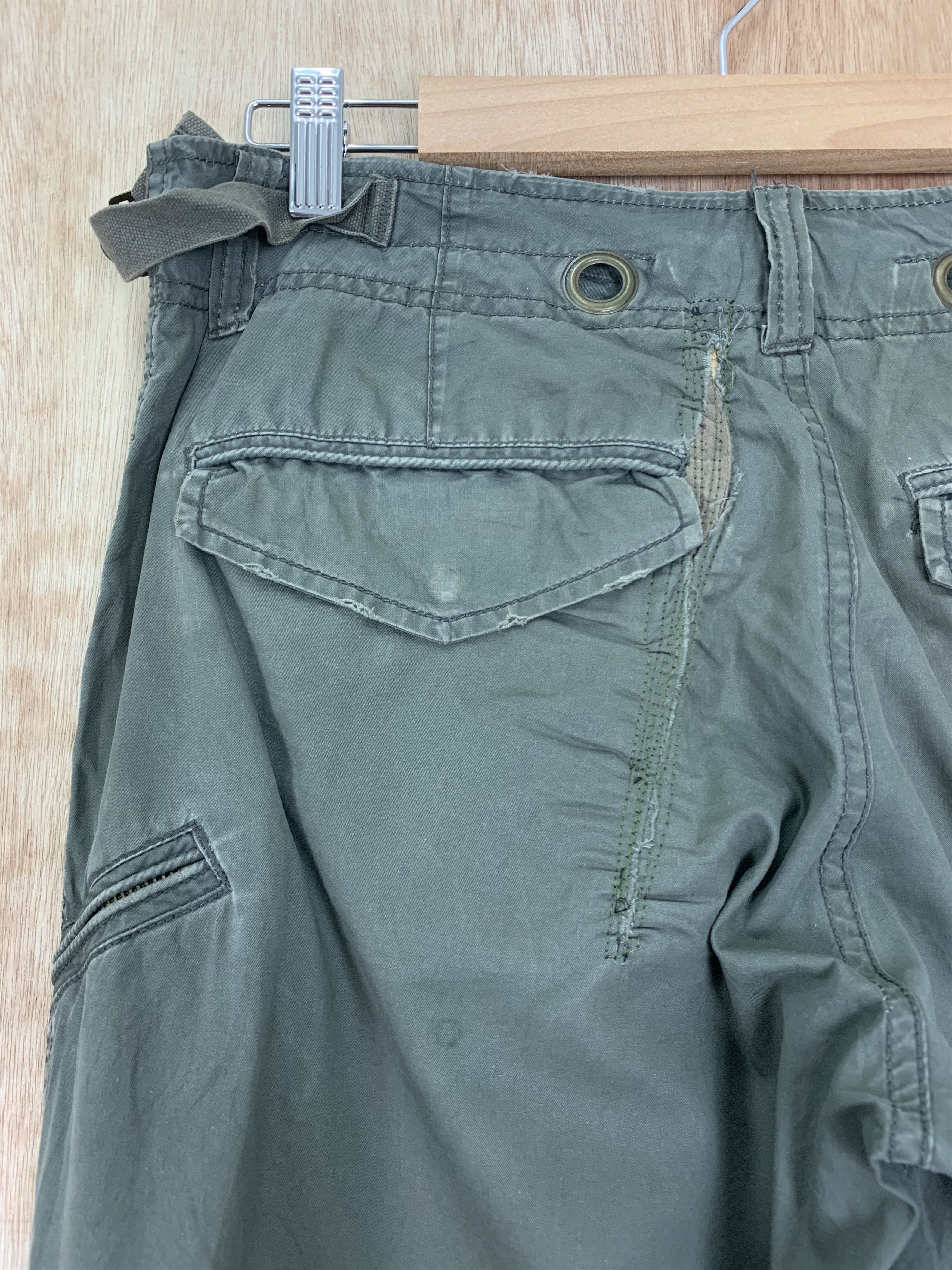 Japanese Brand Cargo Pants RCC Multipocket Seditionaries Japanese Branded Size US 31 - 20 Thumbnail