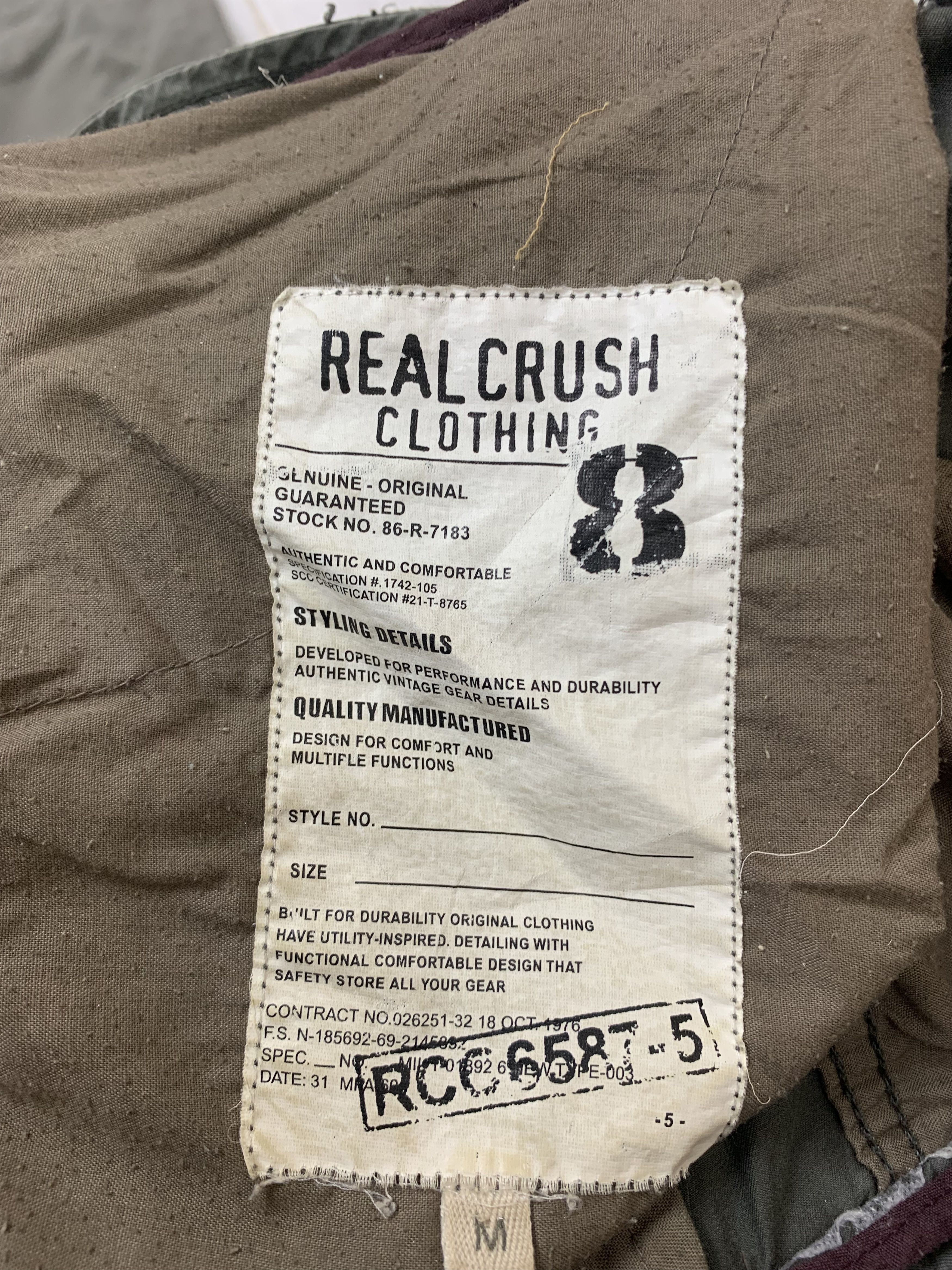 Japanese Brand Cargo Pants RCC Multipocket Seditionaries Japanese Branded Size US 31 - 24 Thumbnail