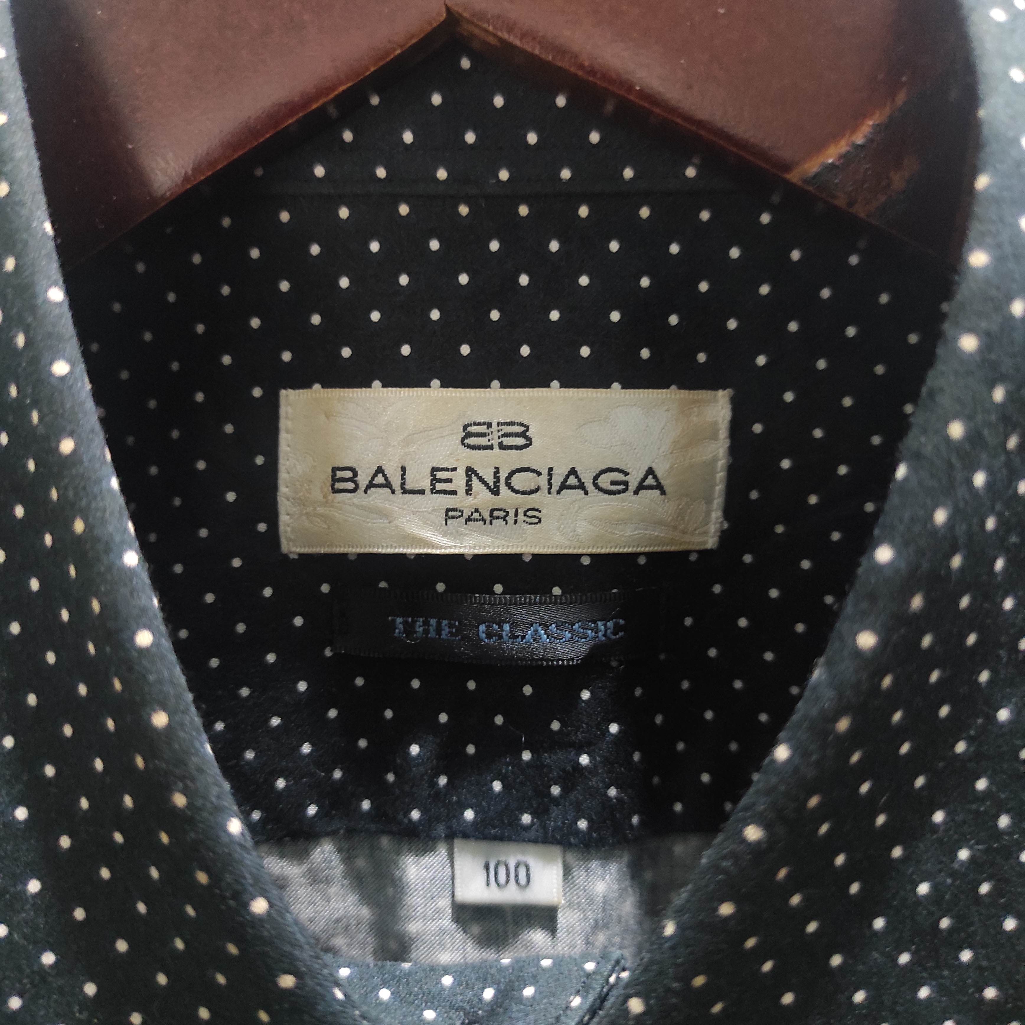 Balenciaga Vintage Balenciaga Paris Shirt Size US M / EU 48-50 / 2 - 9 Thumbnail