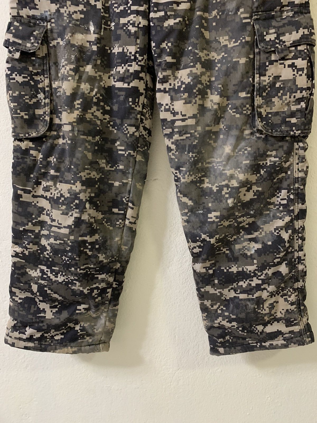 Other Camo Paint Splatter Multipocket Tactical Army Pants Size US 31 - 2 Thumbnail