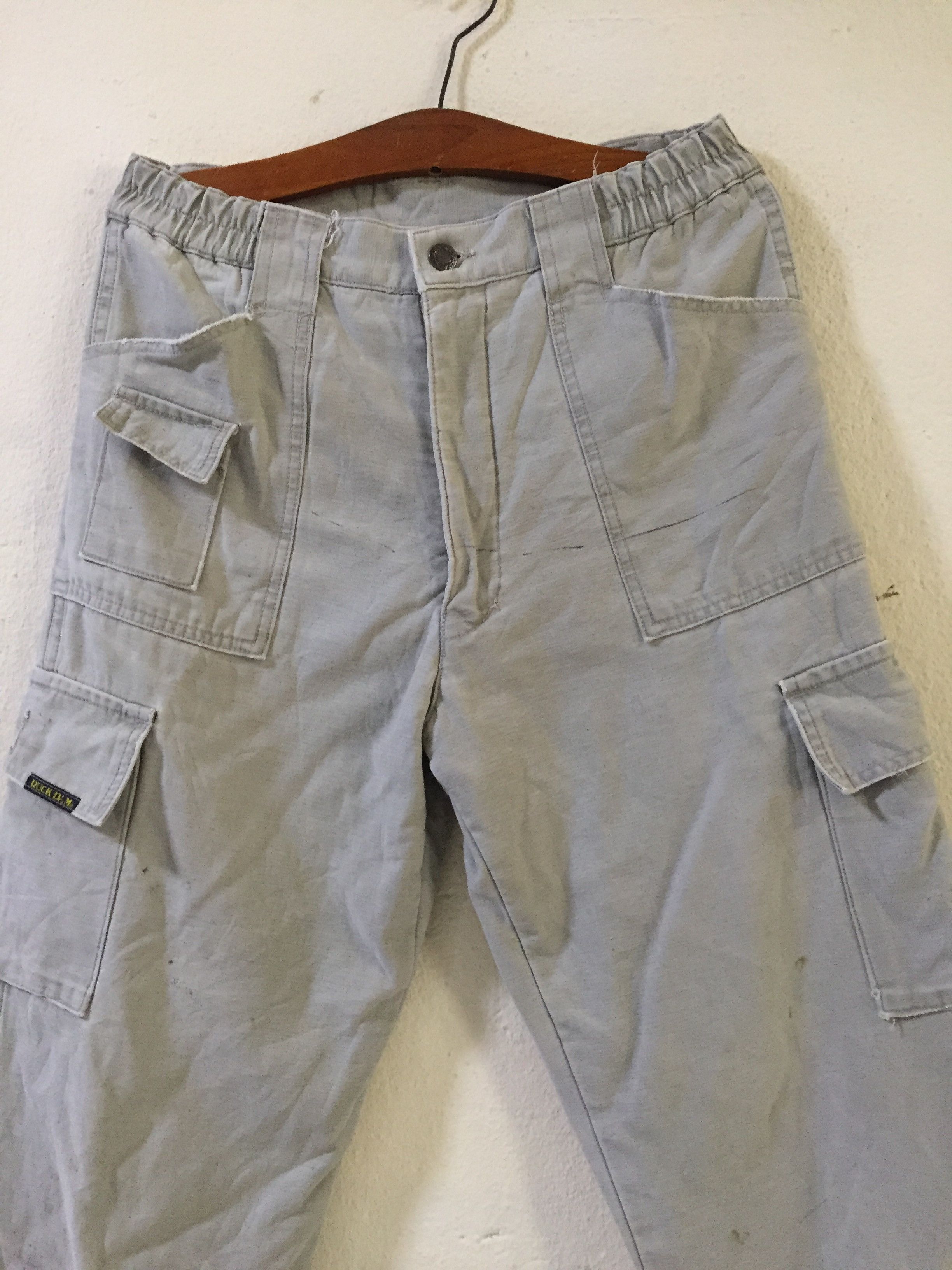 Japanese Brand Ruck Dam Tactical Multipocket Cargo Pants Size US 32 / EU 48 - 4 Thumbnail