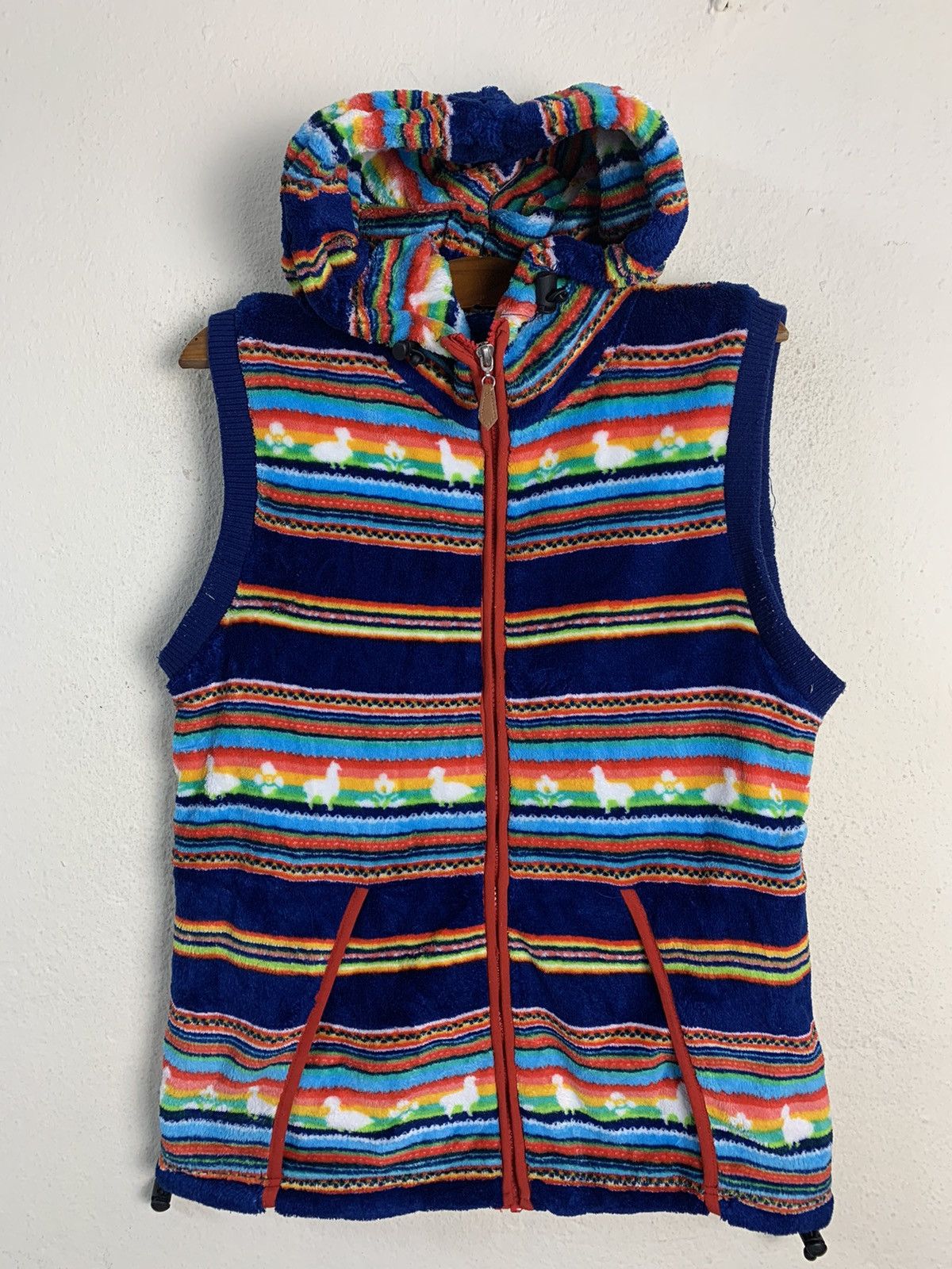Japanese Brand Titicaca Hoodie Vest Size US M / EU 48-50 / 2 - 1 Thumbnail