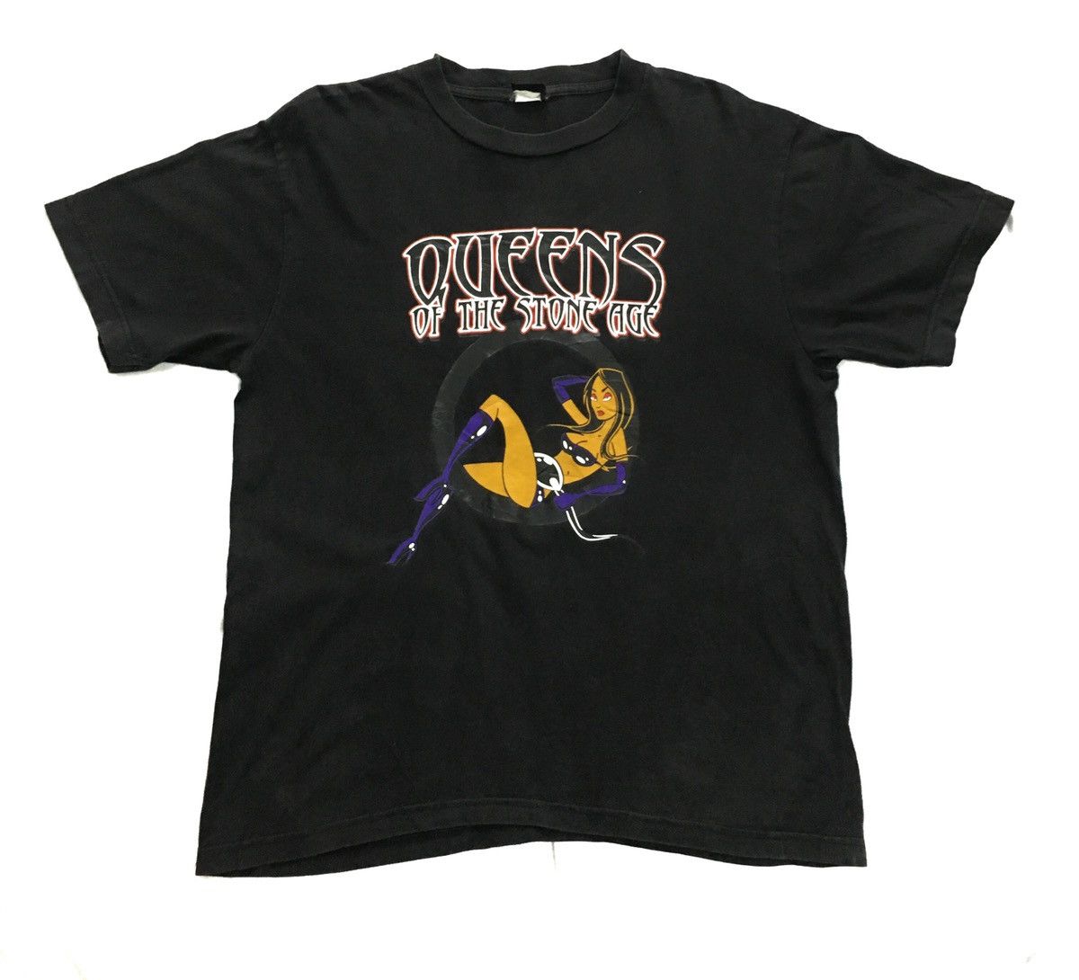 Band Tees Queens Of The Stone Age Vintage Rock Band T-Shirt Size US M / EU 48-50 / 2 - 1 Thumbnail