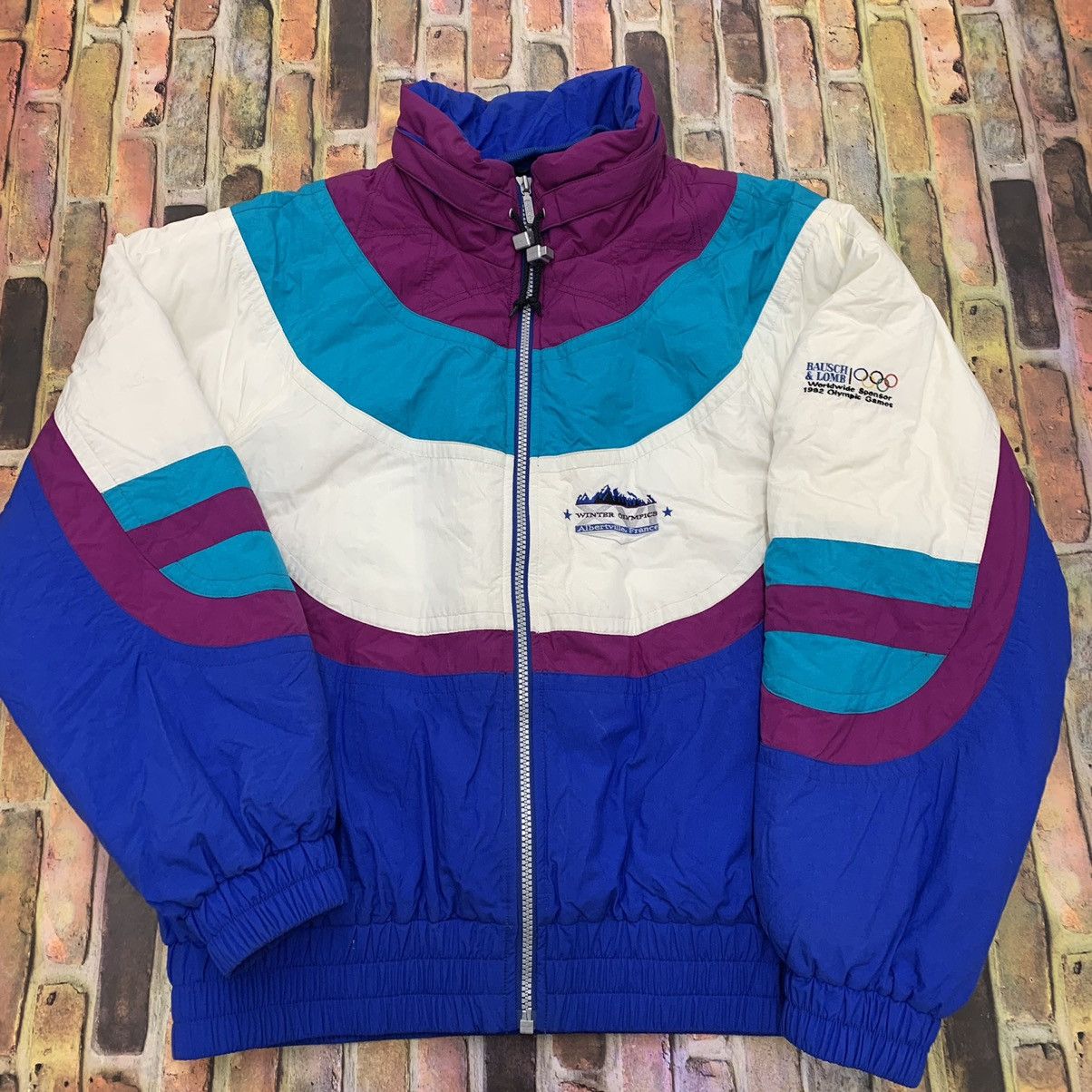 Écusson Tissu Vintage - Savoie Olympique 1992 - Jeux D'Albertville - Rare