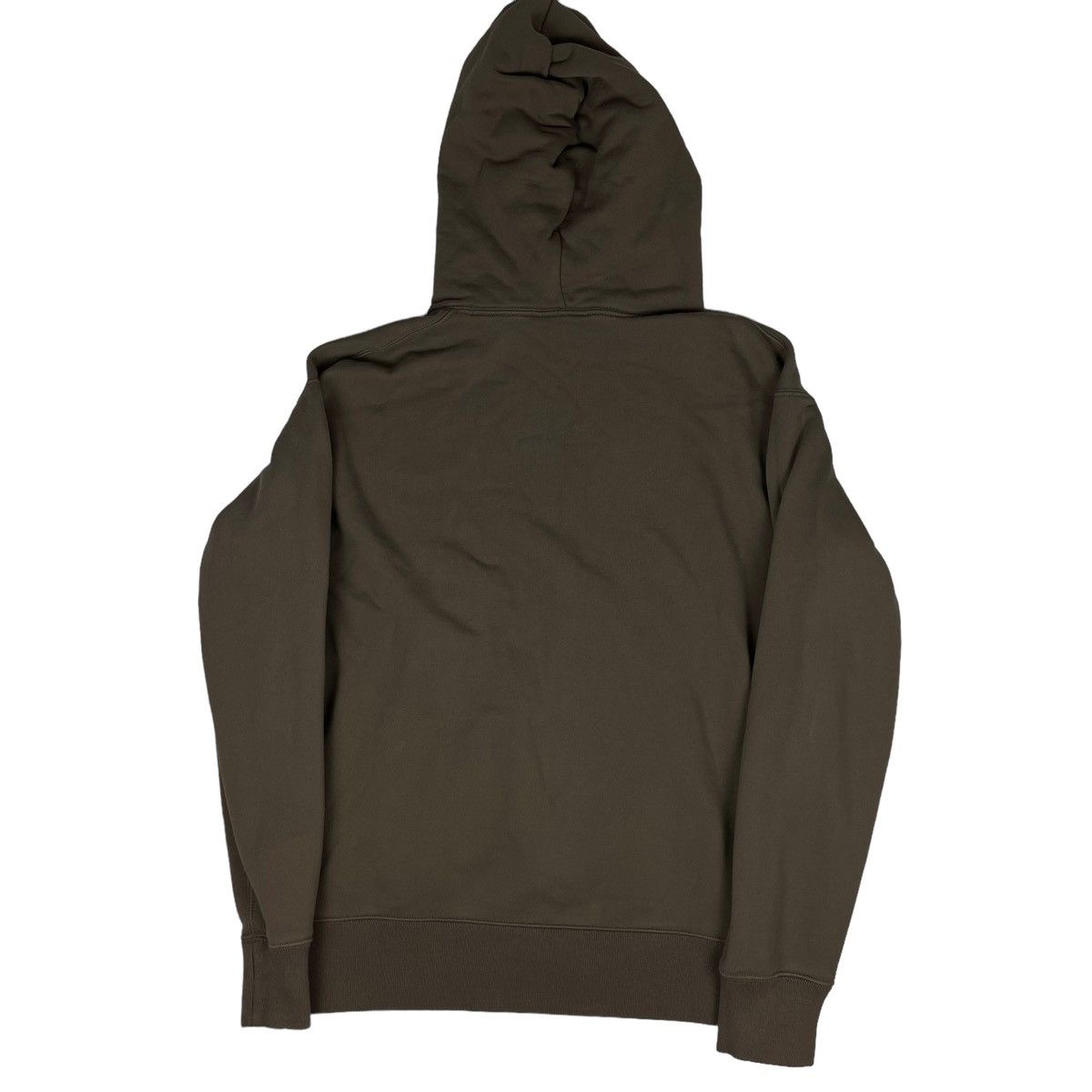 Uniqlo Uniqlo Khaki Hoodie Sweatshirt Size M Color Khaki Boxy Fit Size US M / EU 48-50 / 2 - 5 Thumbnail