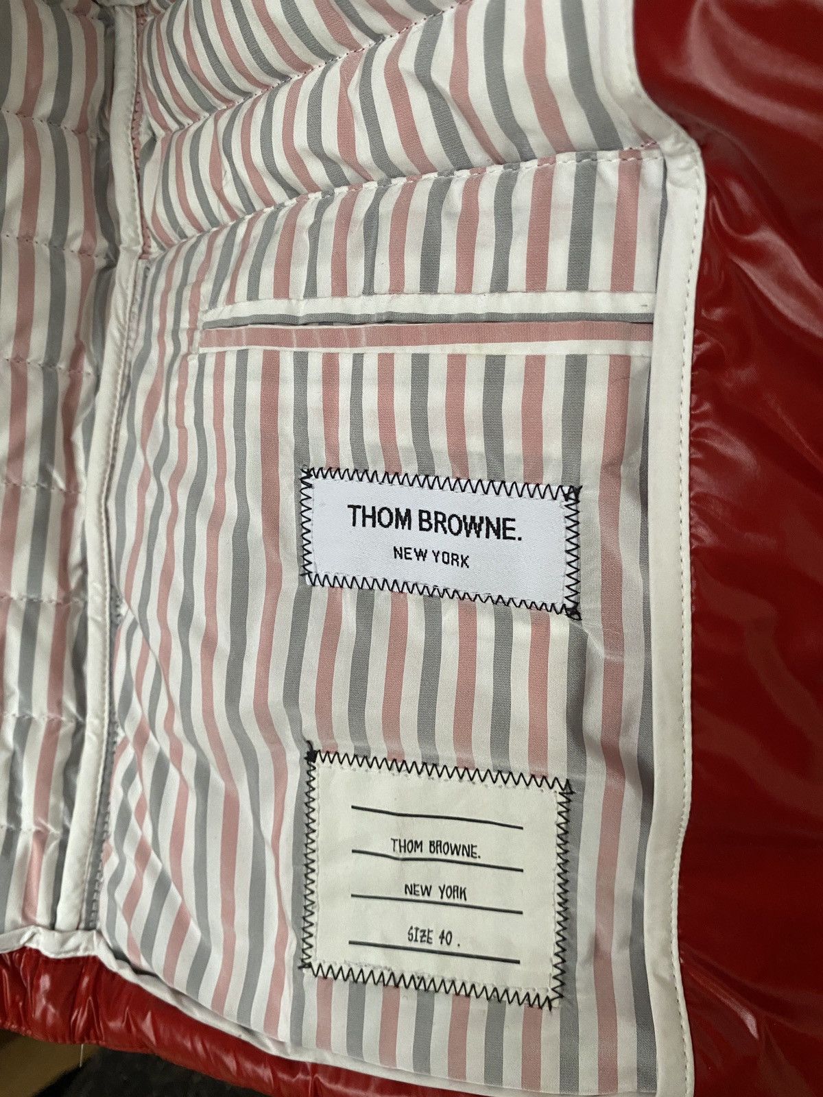 Thom Browne Thom Browne Downfilled Nylon Vest Size S / US 4 / IT 40 - 6 Thumbnail