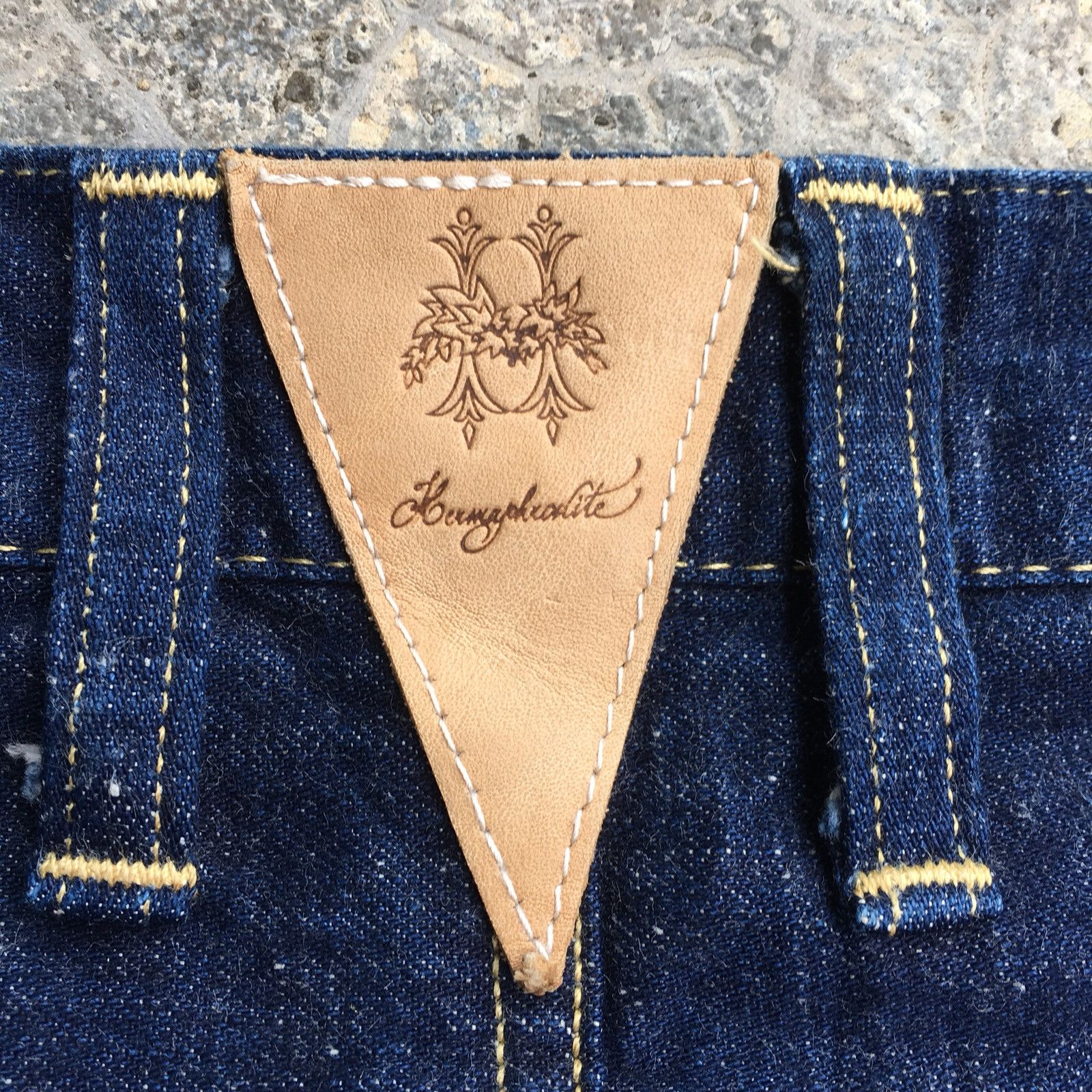 Japanese Brand Hermaphrodite Denim Selvedge Jeans Size US 32 / EU 48 - 8 Thumbnail