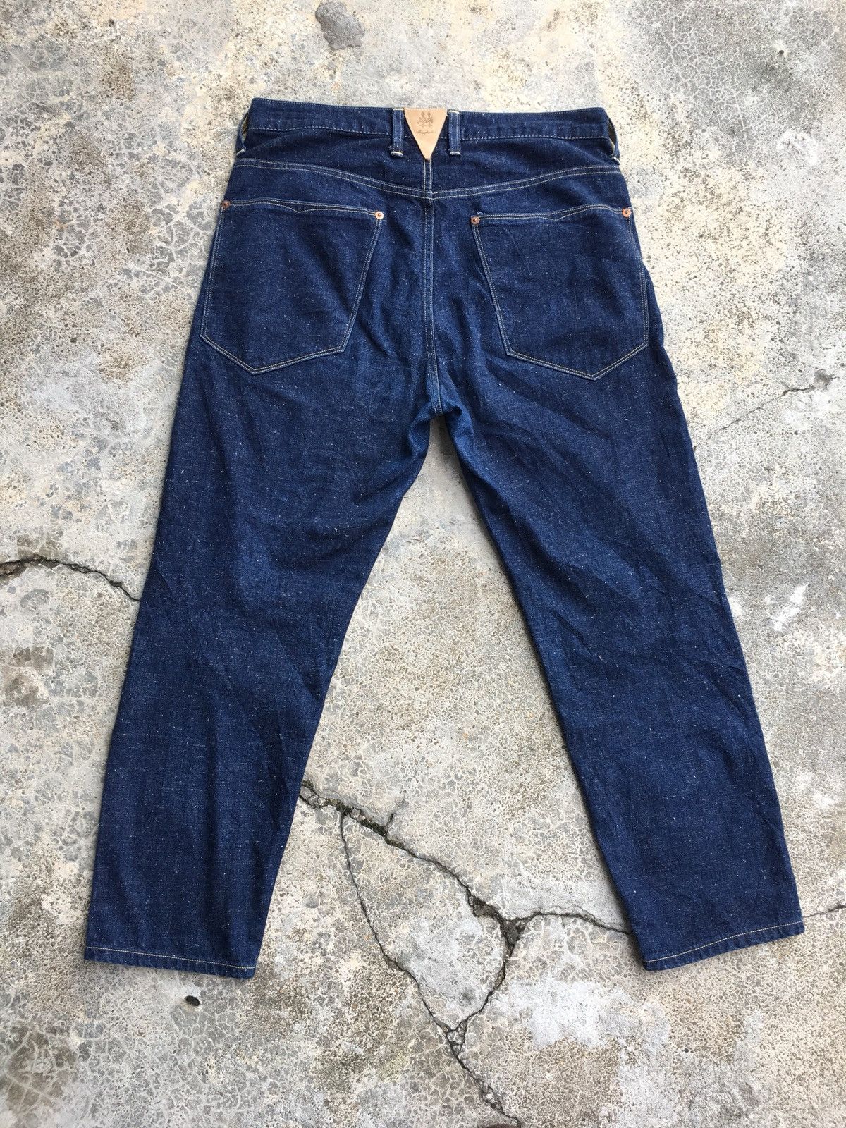 Japanese Brand Hermaphrodite Denim Selvedge Jeans Size US 32 / EU 48 - 2 Thumbnail