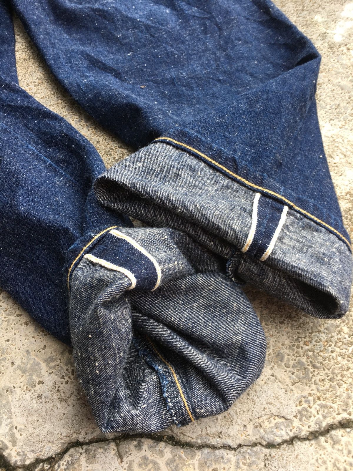 Japanese Brand Hermaphrodite Denim Selvedge Jeans Size US 32 / EU 48 - 9 Thumbnail