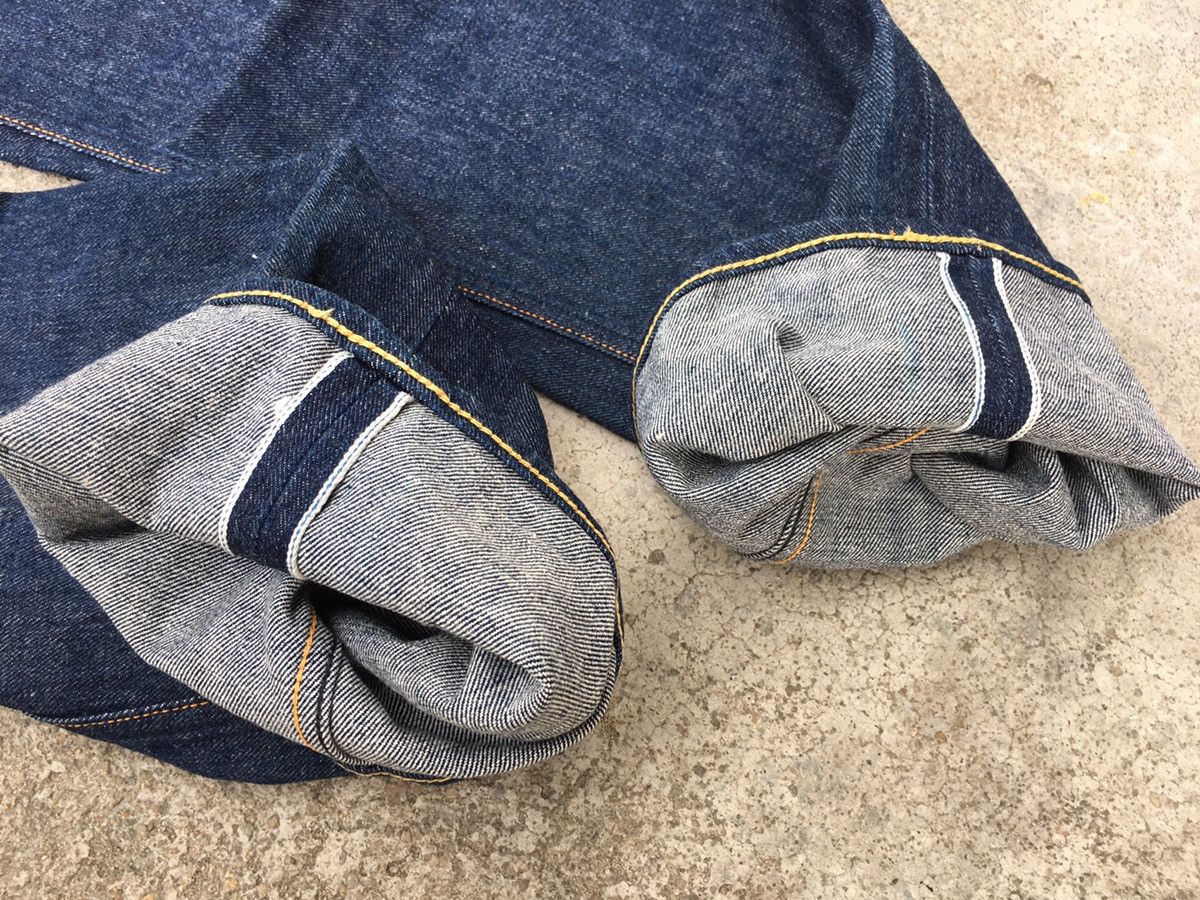 Johnbull Vintage Sewing Chop Selvedge denim jeans Size US 31 - 7 Thumbnail