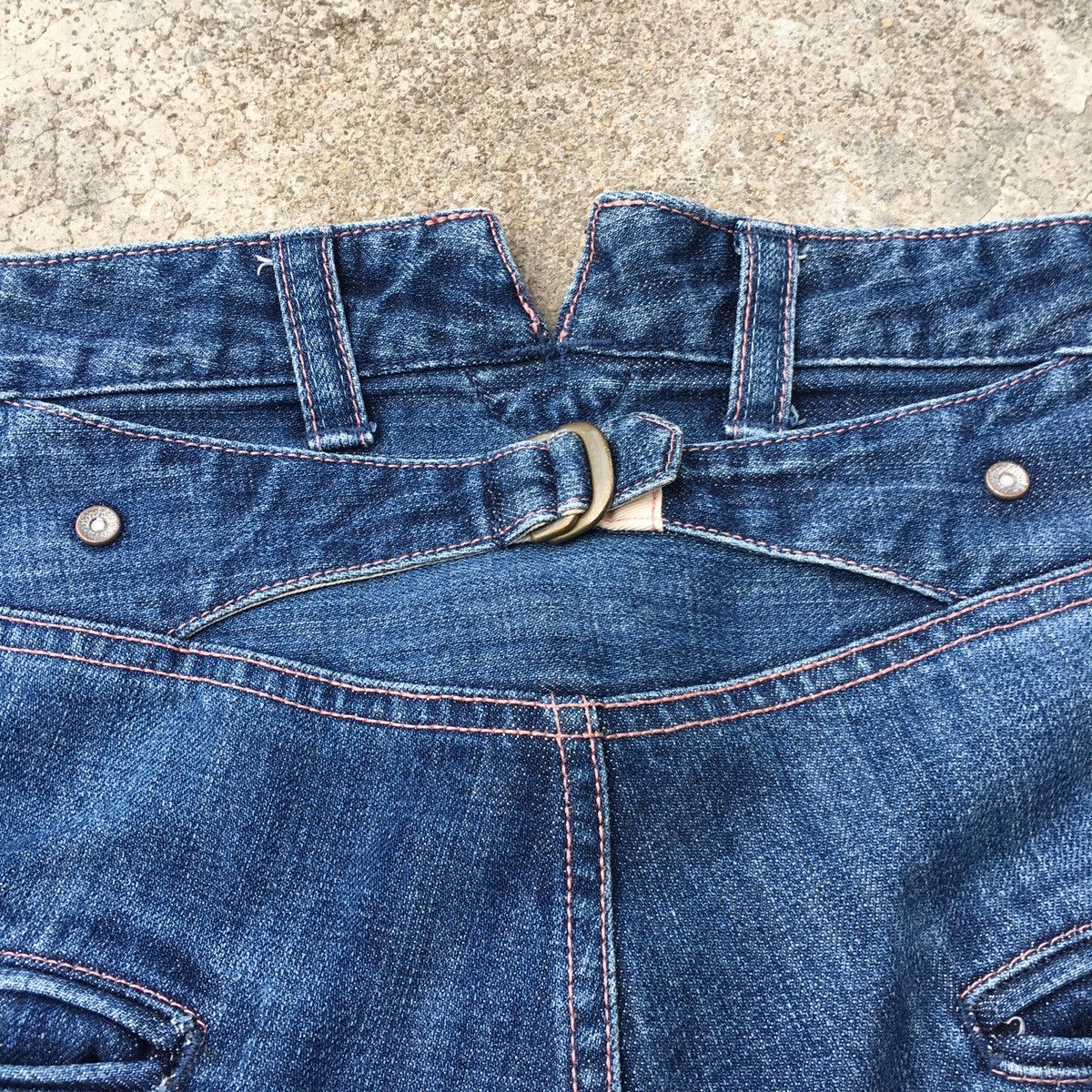 Japanese Brand Japanese brand Veritecoeur buckle back denim jeans Size US 32 / EU 48 - 6 Thumbnail