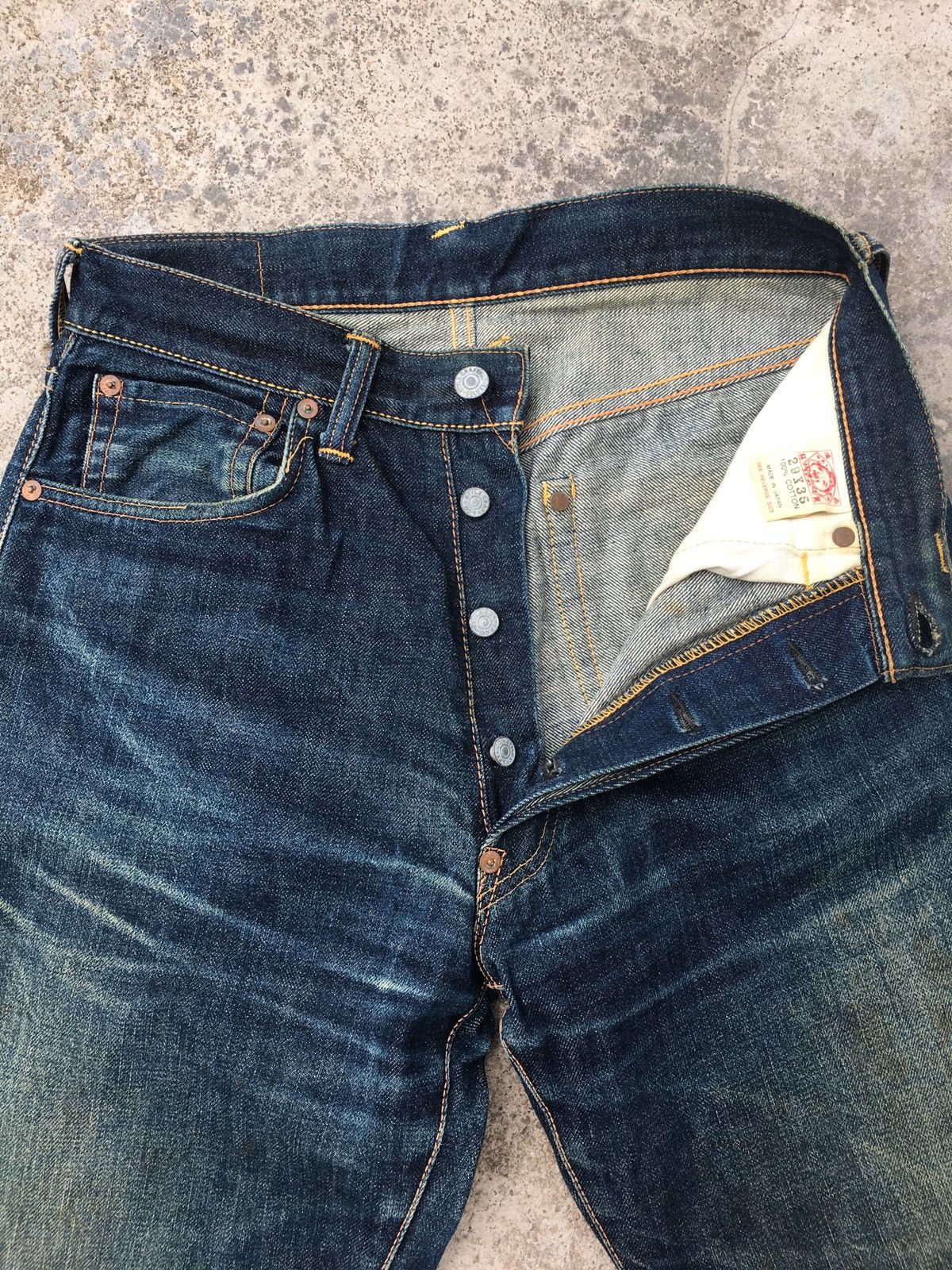Evisu Vintage Evisu Selvedge denim jeans no2 Size US 29 - 5 Thumbnail
